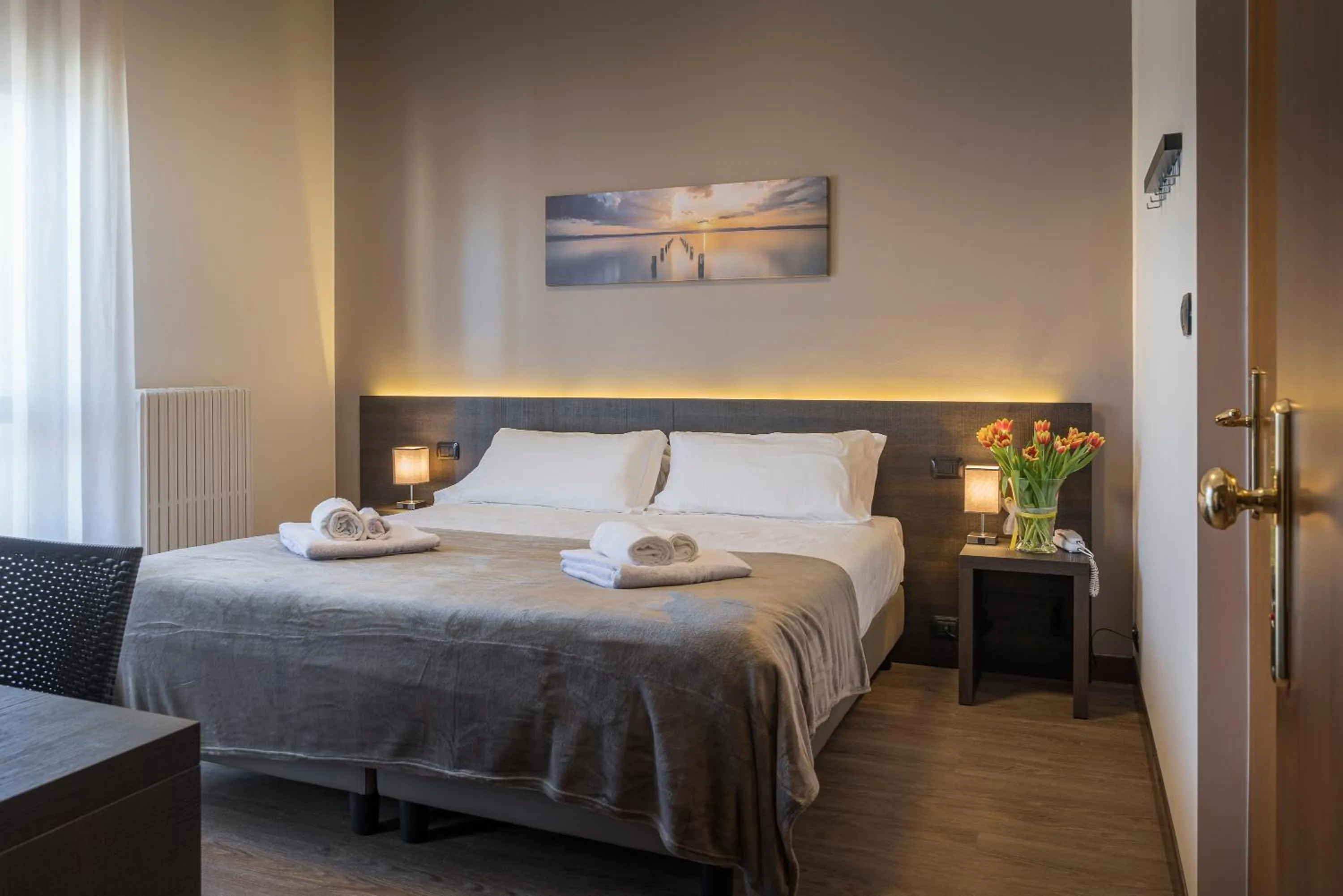 Bed in Hotel Gardenia Sirmione