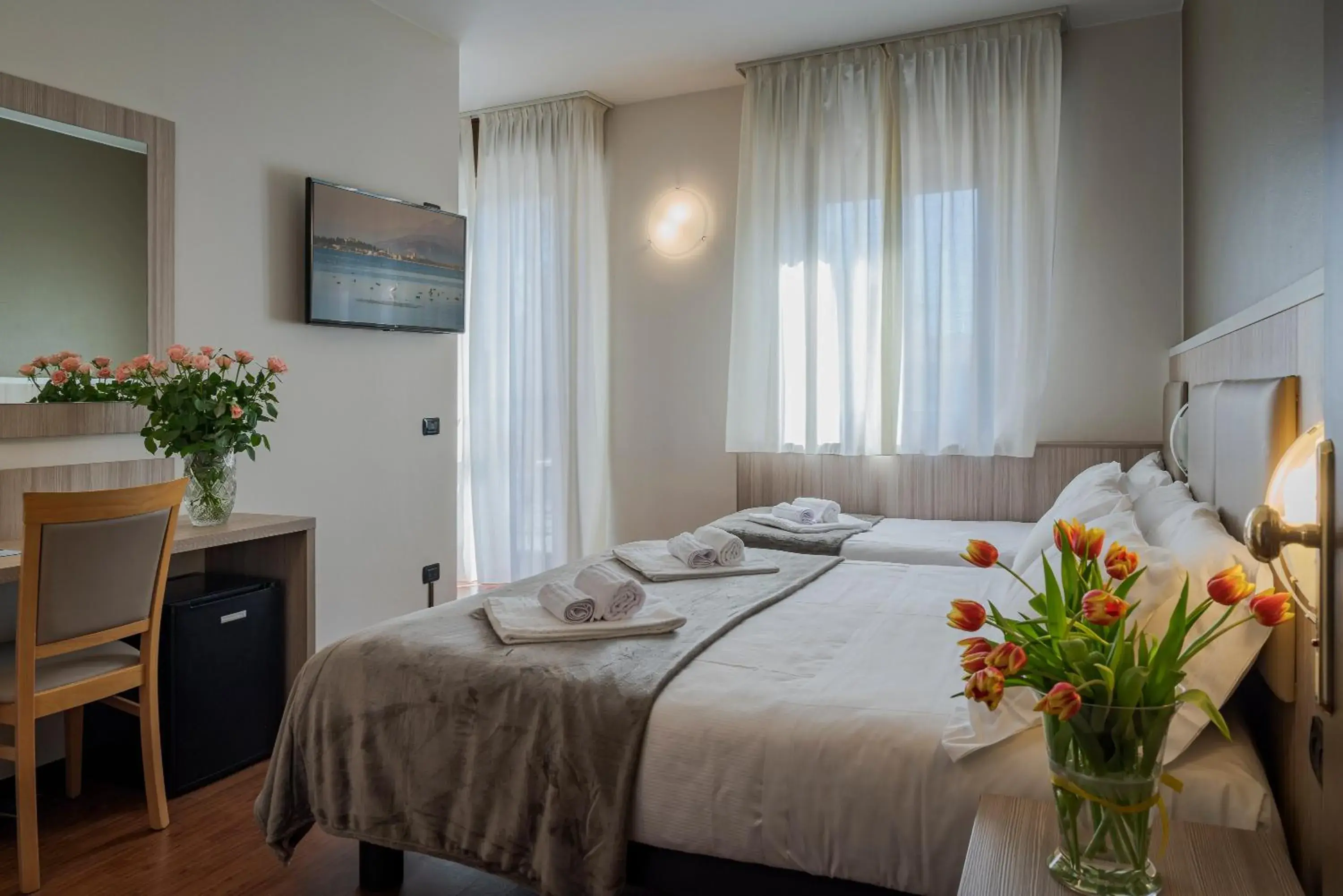 Bed in Hotel Gardenia Sirmione Bed in Hotel Gardenia Sirmione