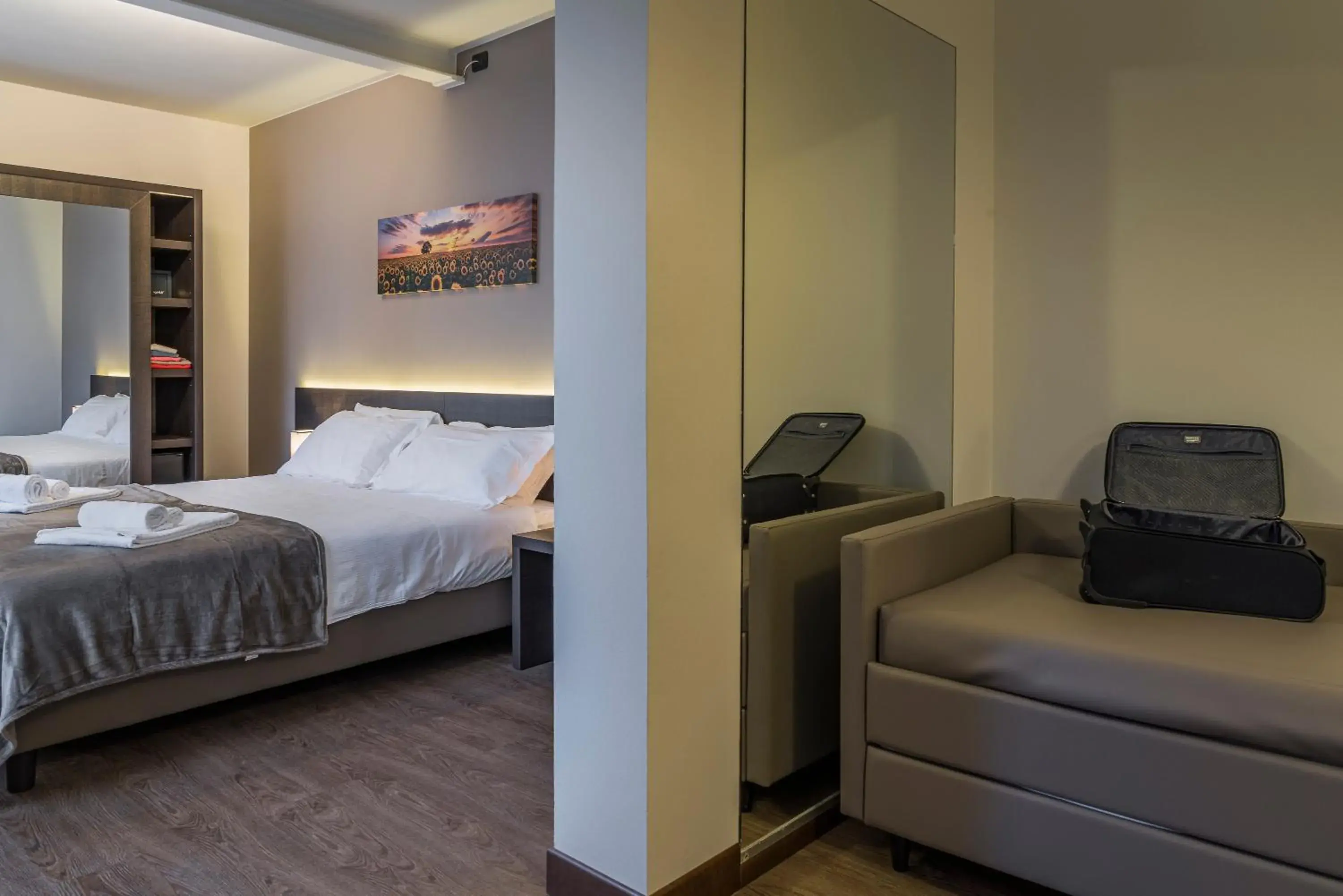 Bed in Hotel Gardenia Sirmione Bed in Hotel Gardenia Sirmione