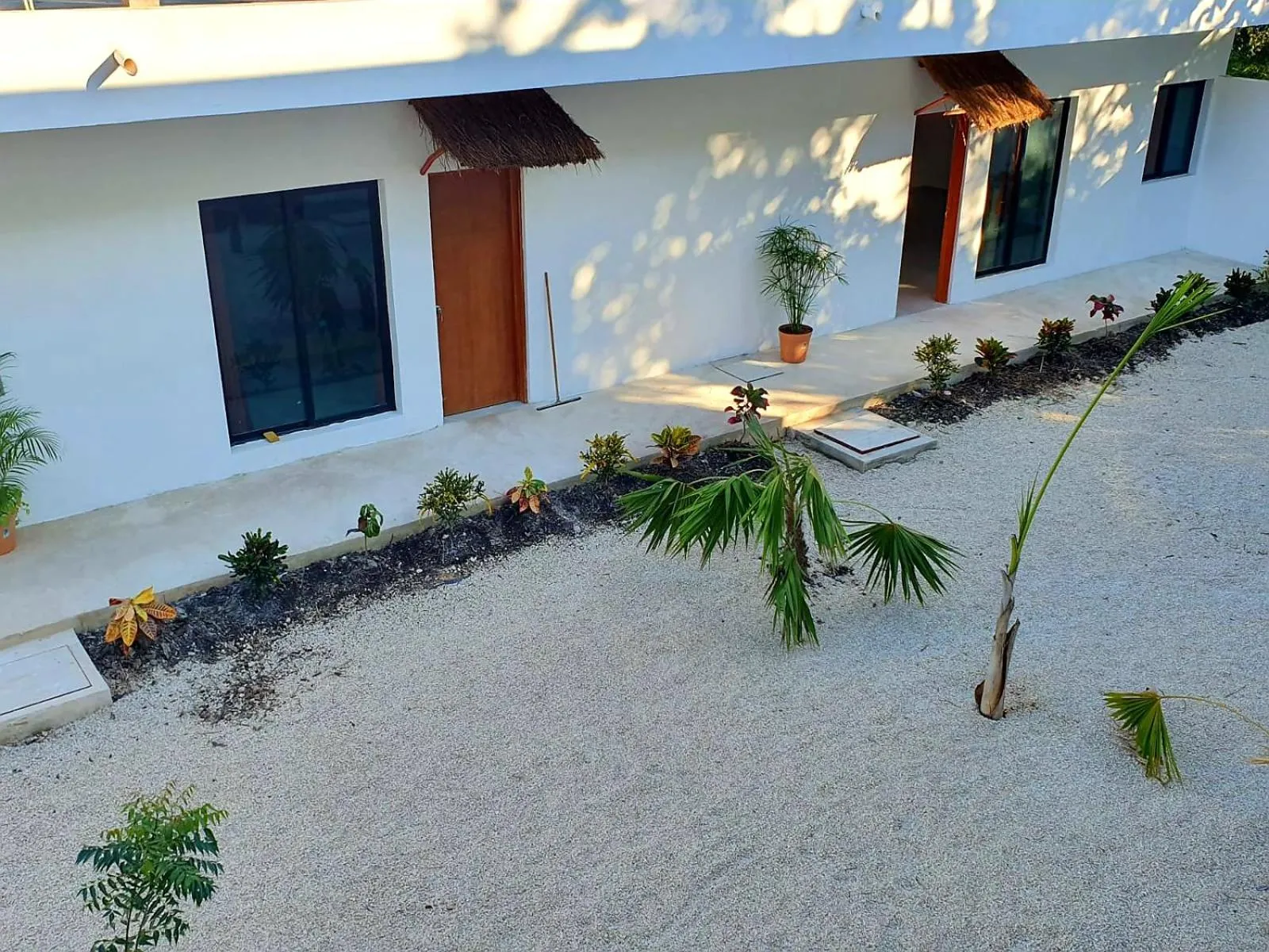 Garden in Villas Chital Bacalar