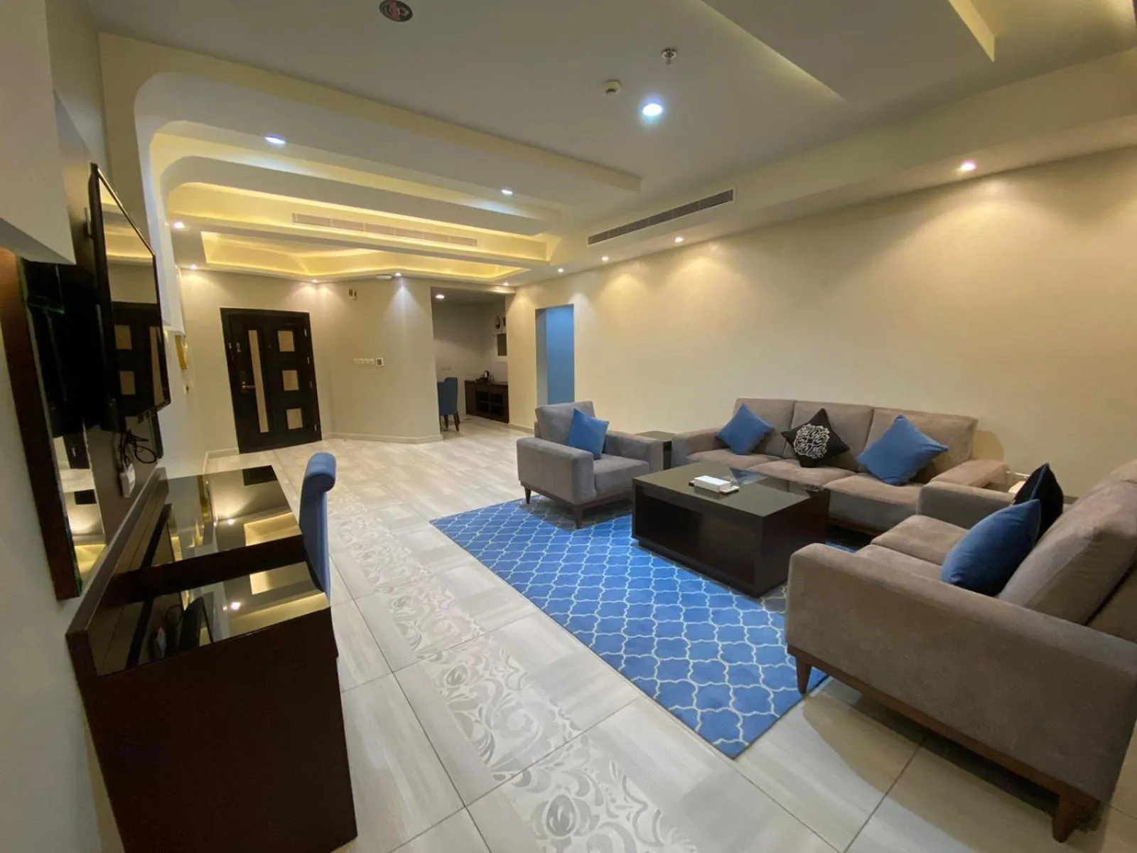 Seating area in Royal Boutique Hotel