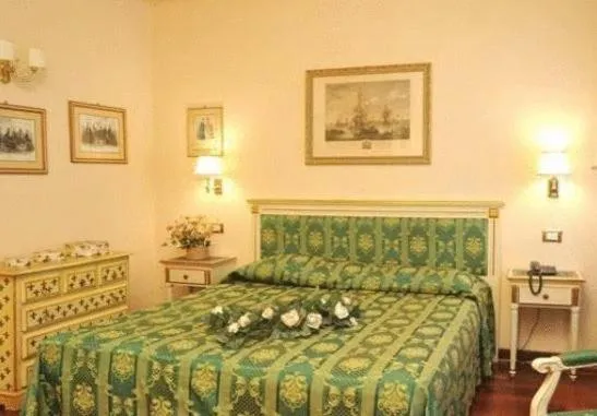 Bed in Villa Crispi