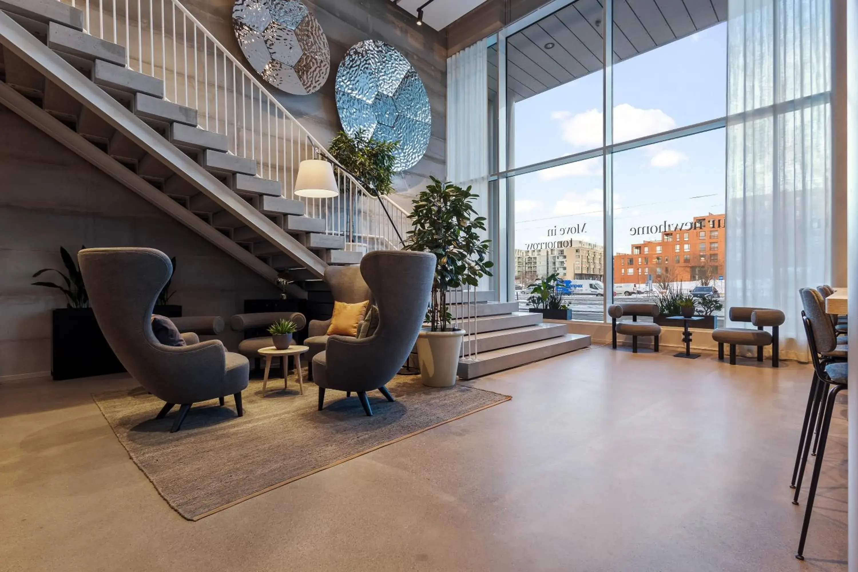 Lobby or reception in Unity Helsinki - A Studio Hotel Lobby or reception in Unity Helsinki - A Studio Hotel