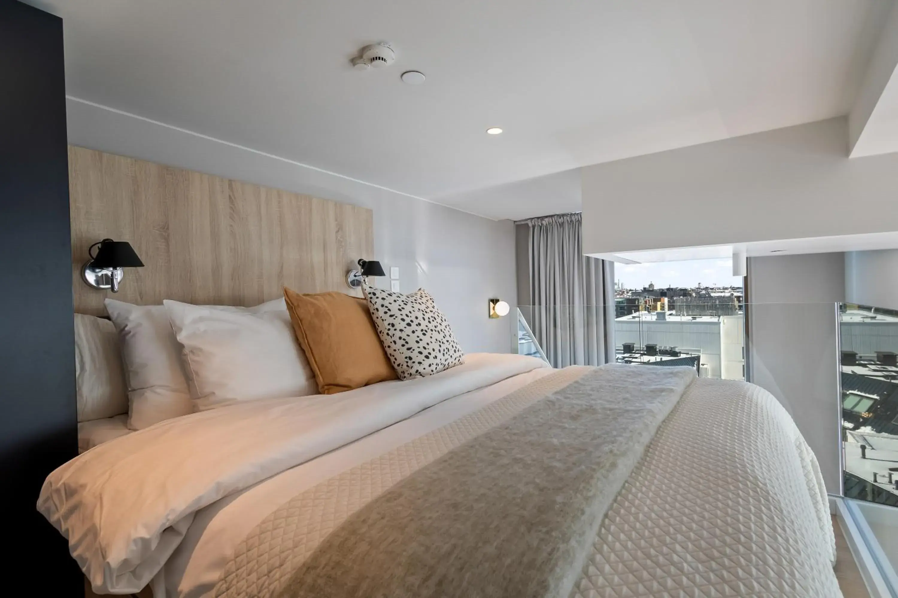 Bed in Unity Helsinki - A Studio Hotel Bed in Unity Helsinki - A Studio Hotel