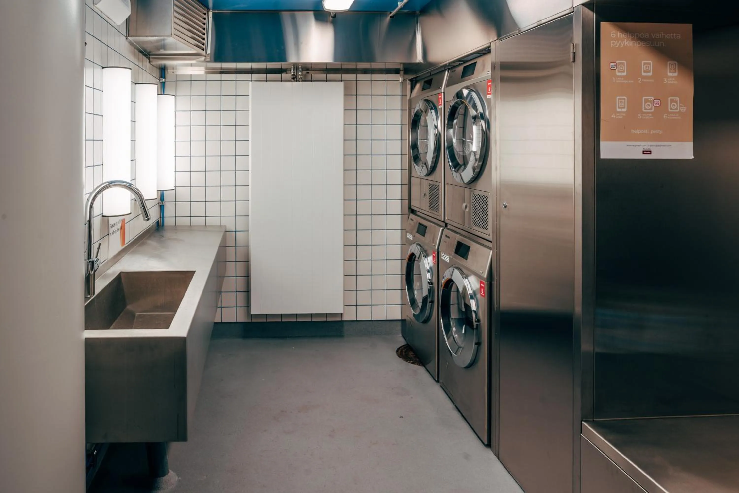 laundry in Unity Helsinki - A Studio Hotel