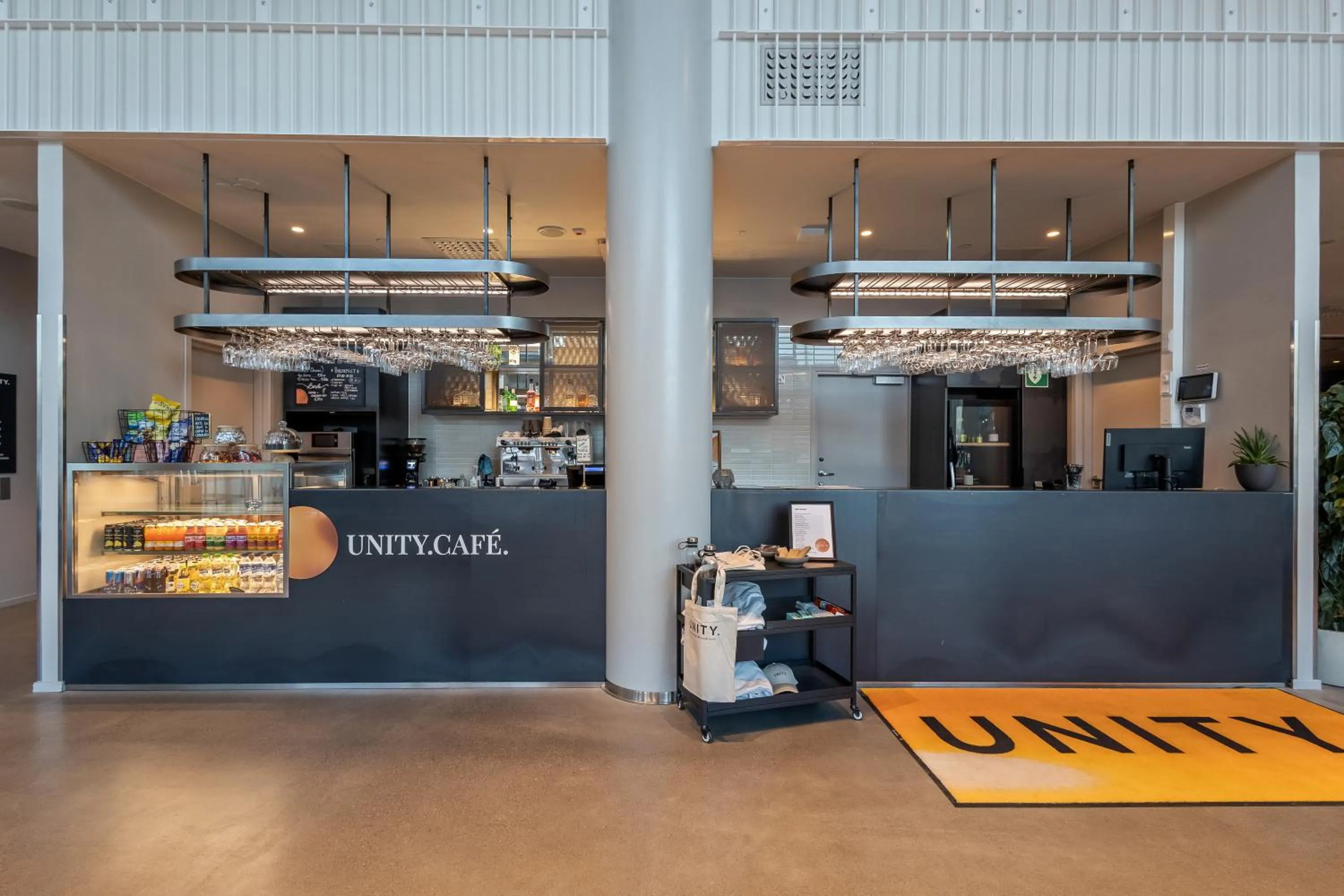 Lobby or reception in Unity Helsinki - A Studio Hotel