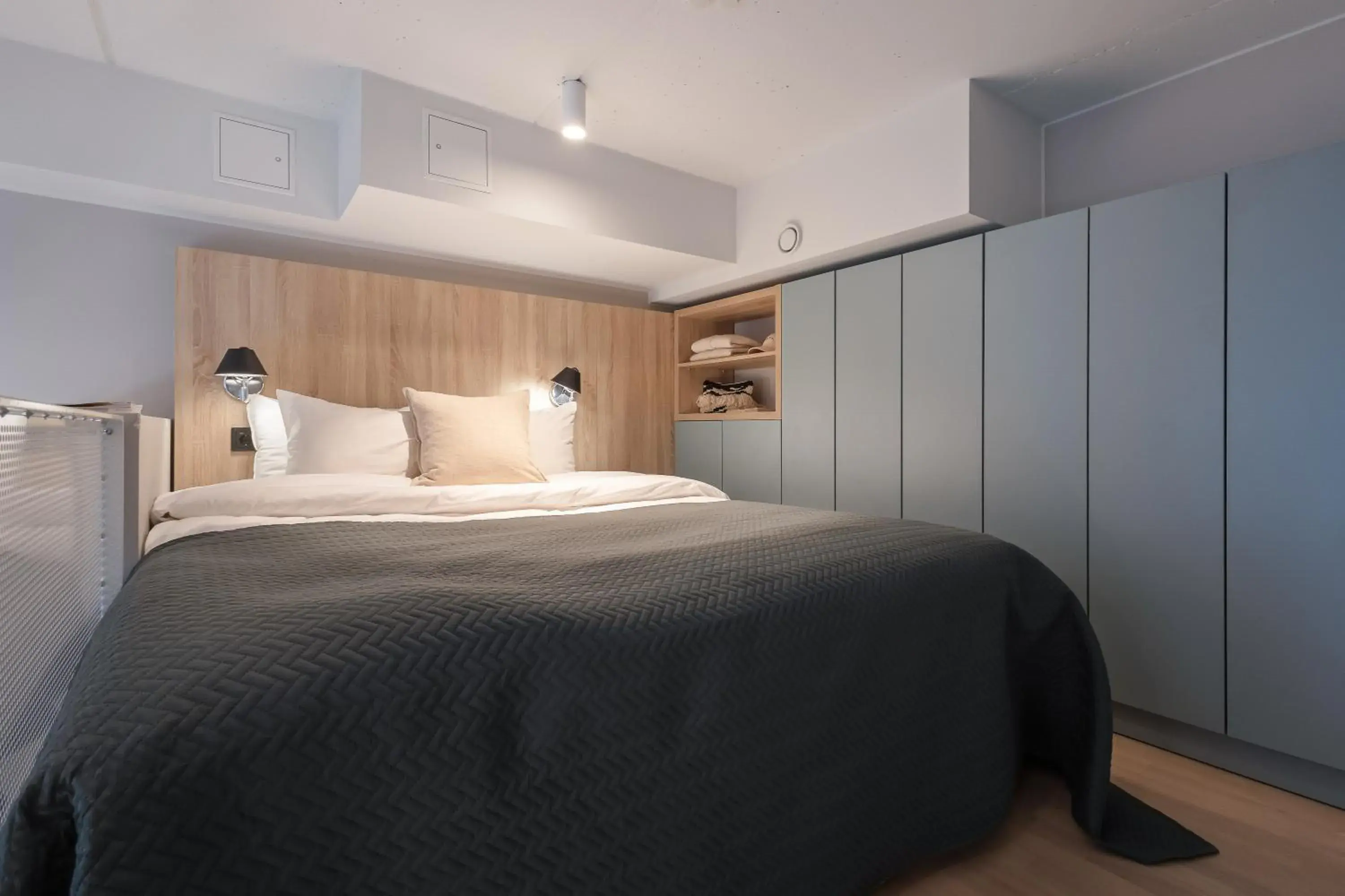 Bed in Unity Helsinki - A Studio Hotel Bed in Unity Helsinki - A Studio Hotel