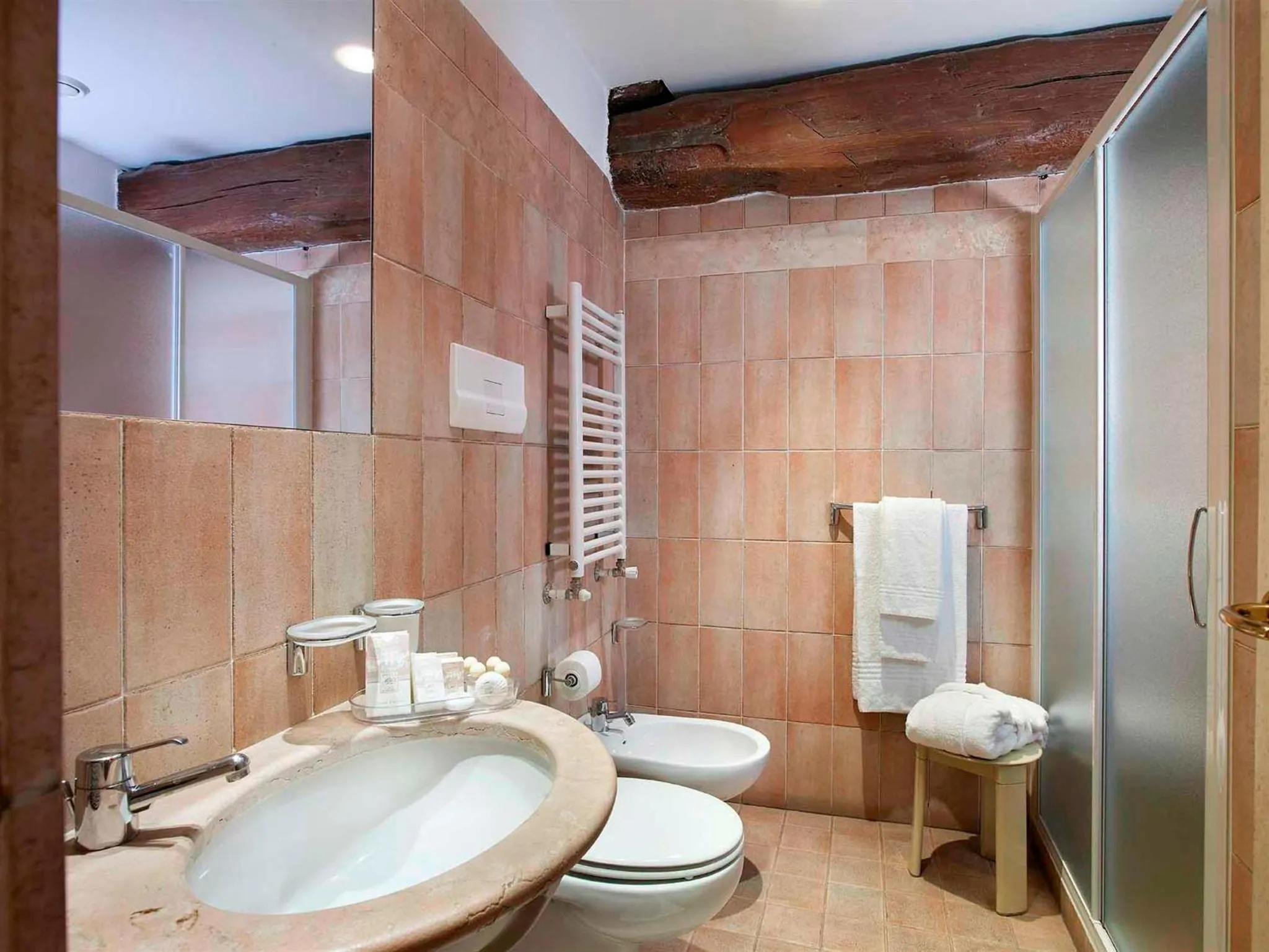 Bathroom in Hotel Parco Borromeo - Monza Brianza