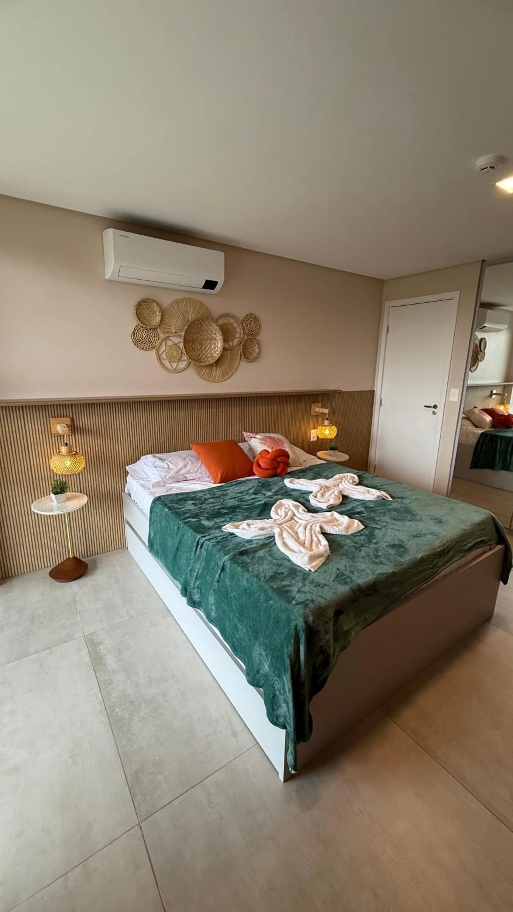 Bed in Eco resort Praia dos Carneiros