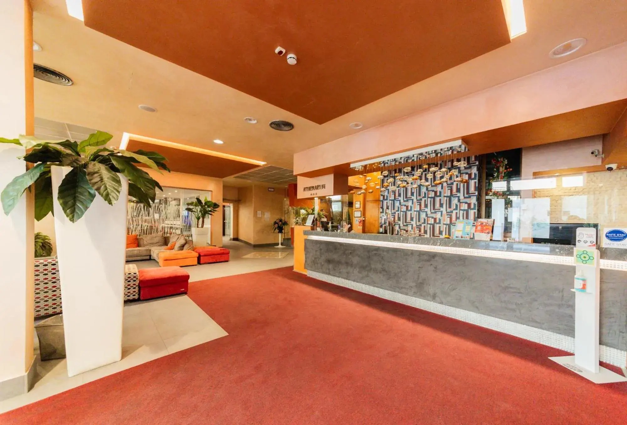 Lobby or reception in Albergo Athenaeum Lobby or reception in Albergo Athenaeum