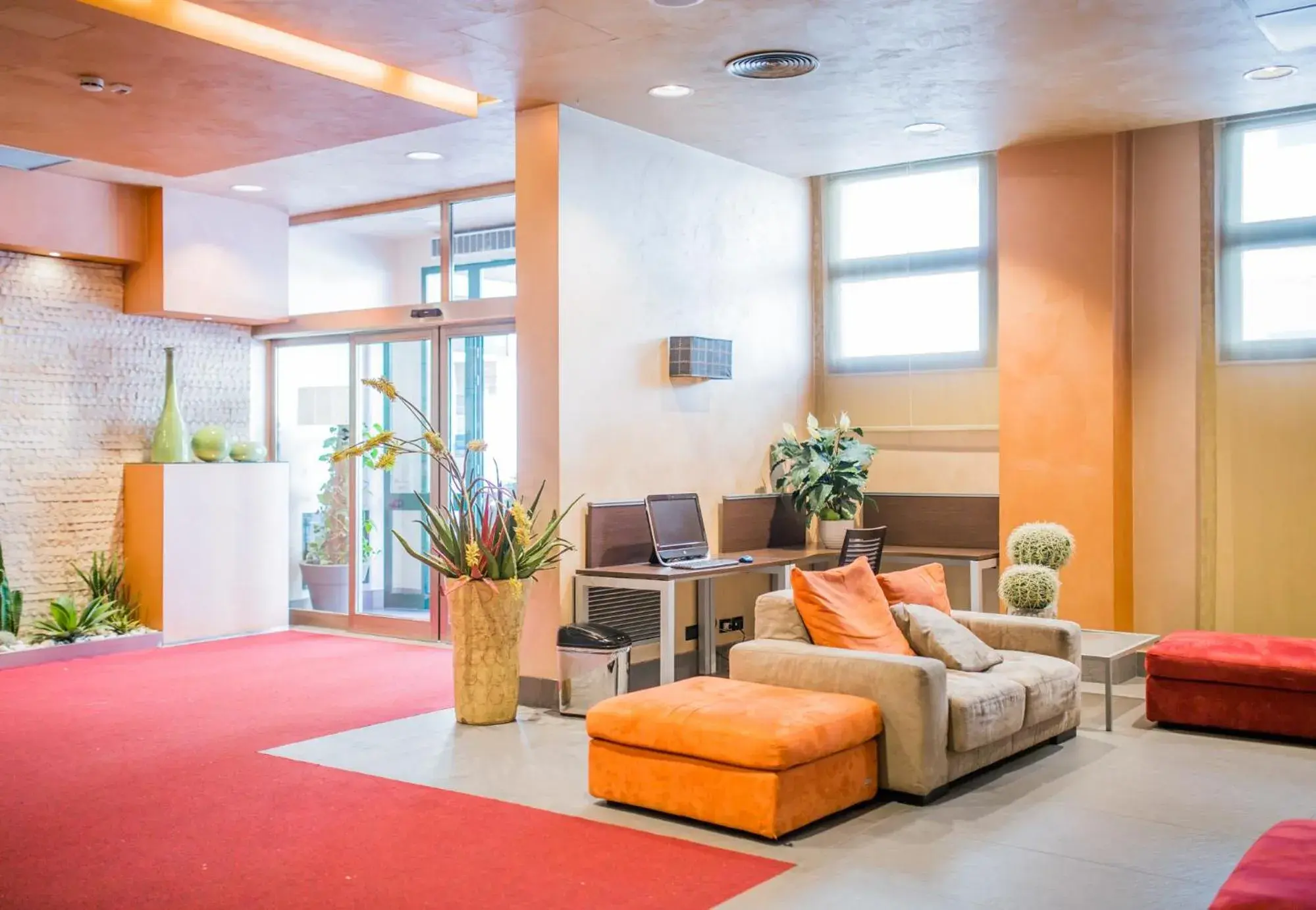 Lobby or reception in Albergo Athenaeum Lobby or reception in Albergo Athenaeum