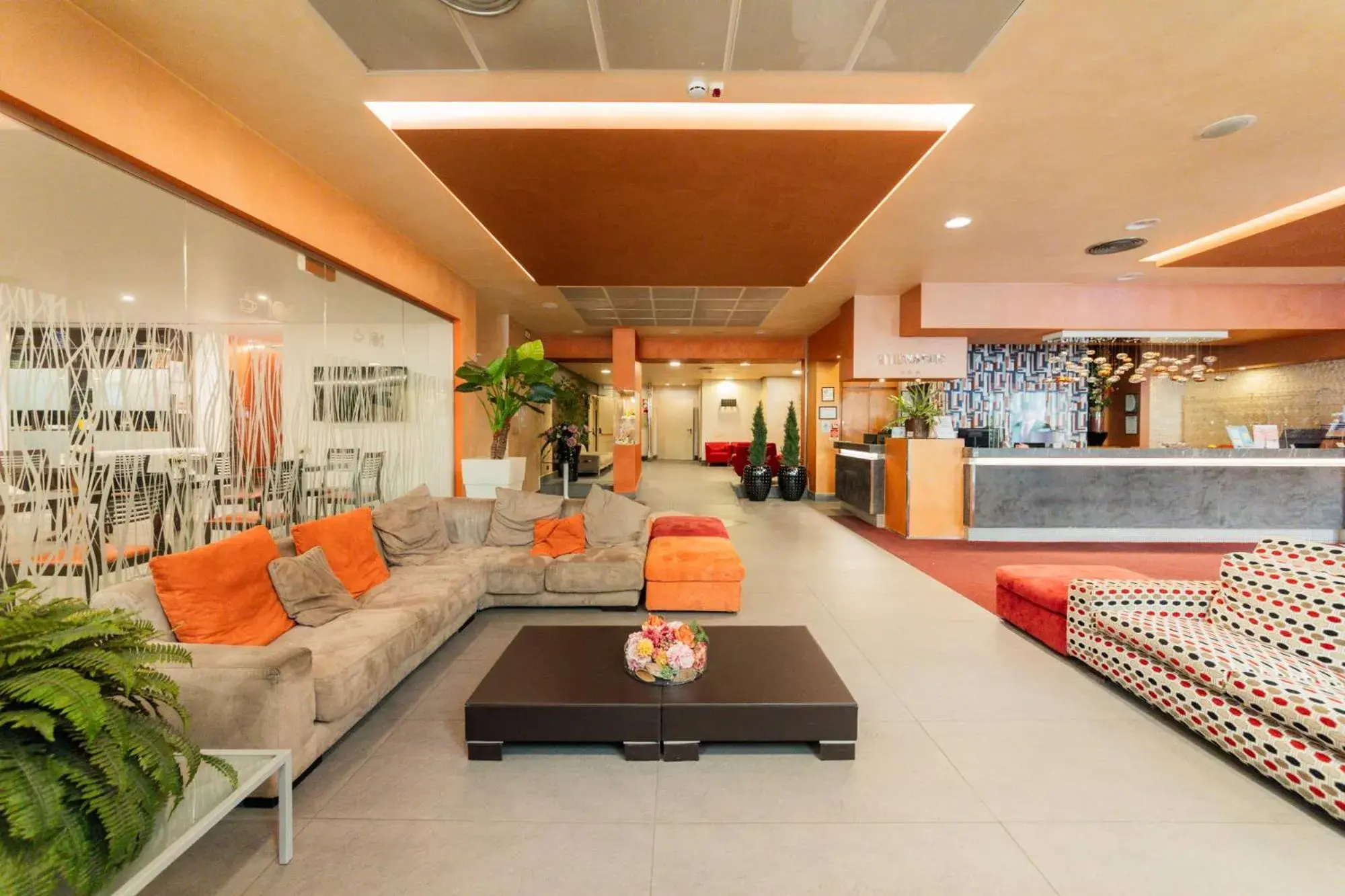 Lobby or reception in Albergo Athenaeum Lobby or reception in Albergo Athenaeum