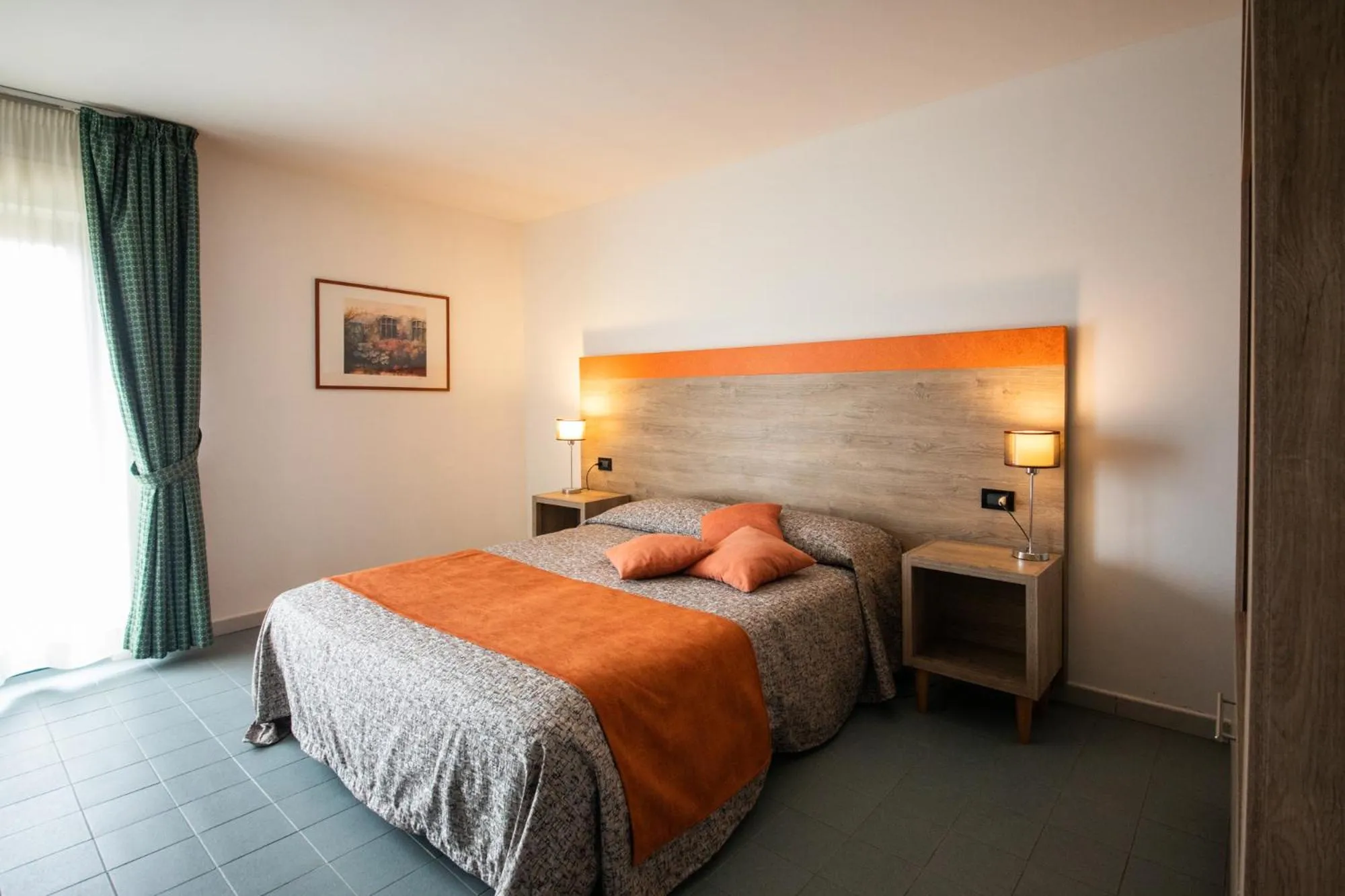 Bed in Albergo Athenaeum