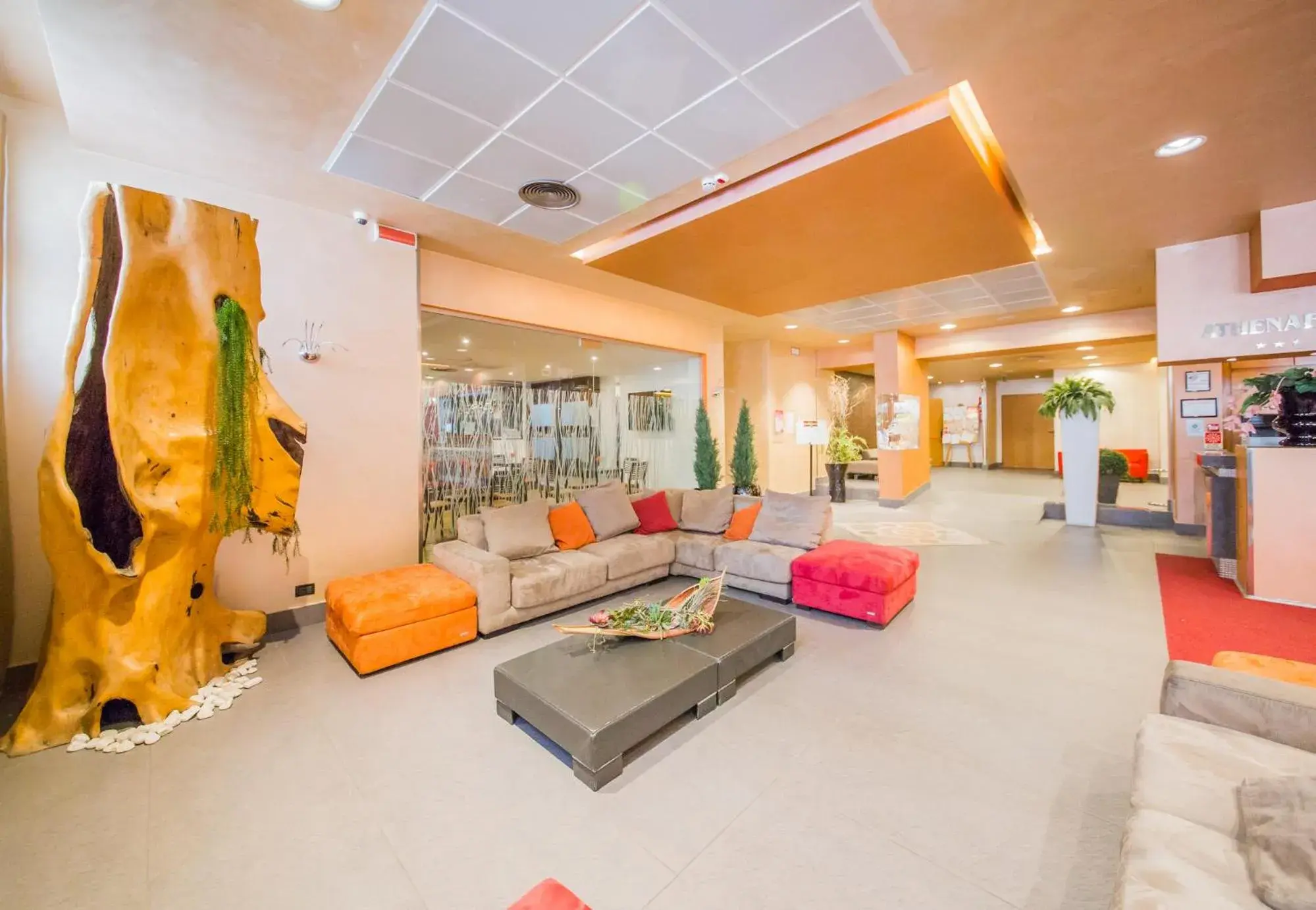 Lobby or reception in Albergo Athenaeum Lobby or reception in Albergo Athenaeum