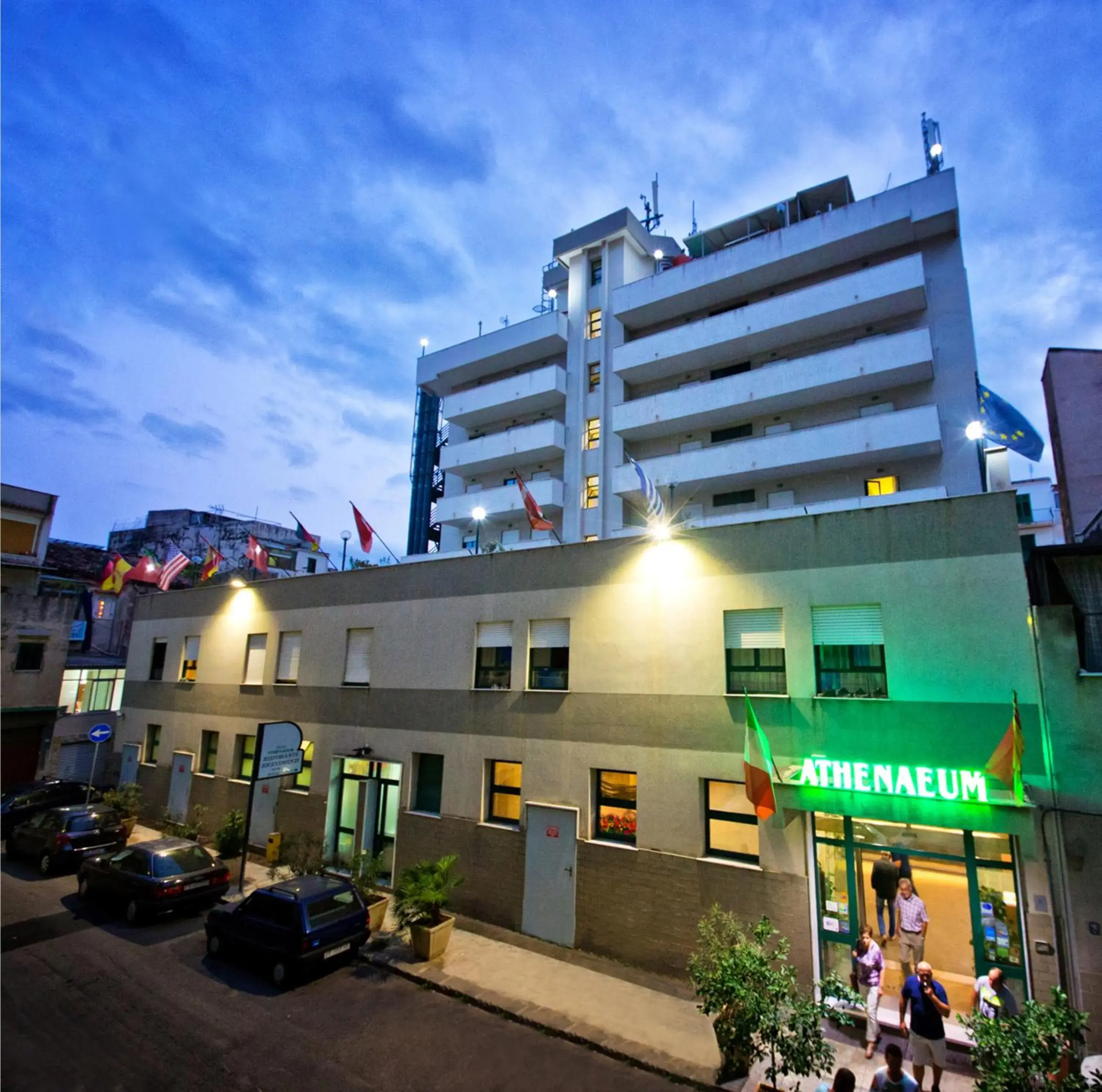 Facade/entrance in Albergo Athenaeum Facade/entrance in Albergo Athenaeum