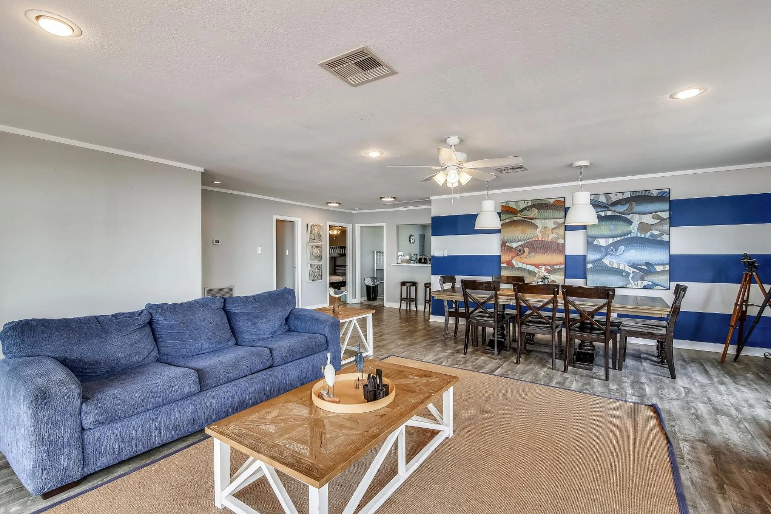 Living room in Bermuda Beachfront