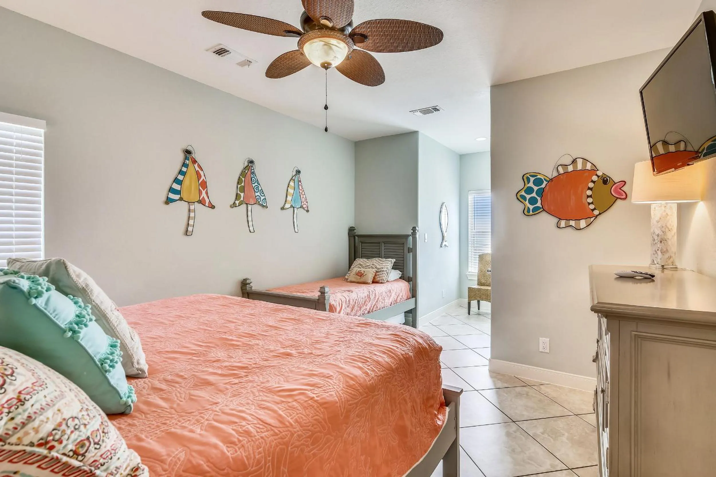 Bedroom, Bed in A Salty Kiss