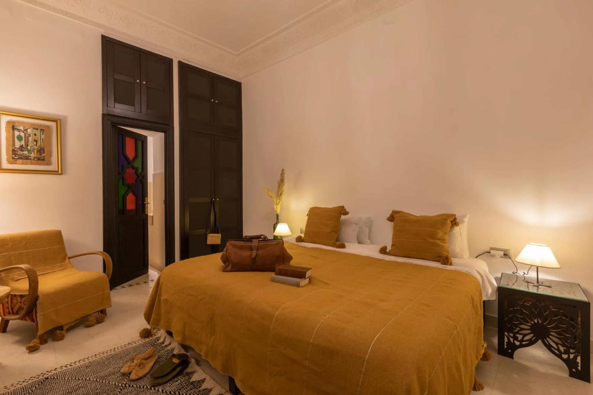 Bedroom, Bed in Riad Ksar Saad & Spa