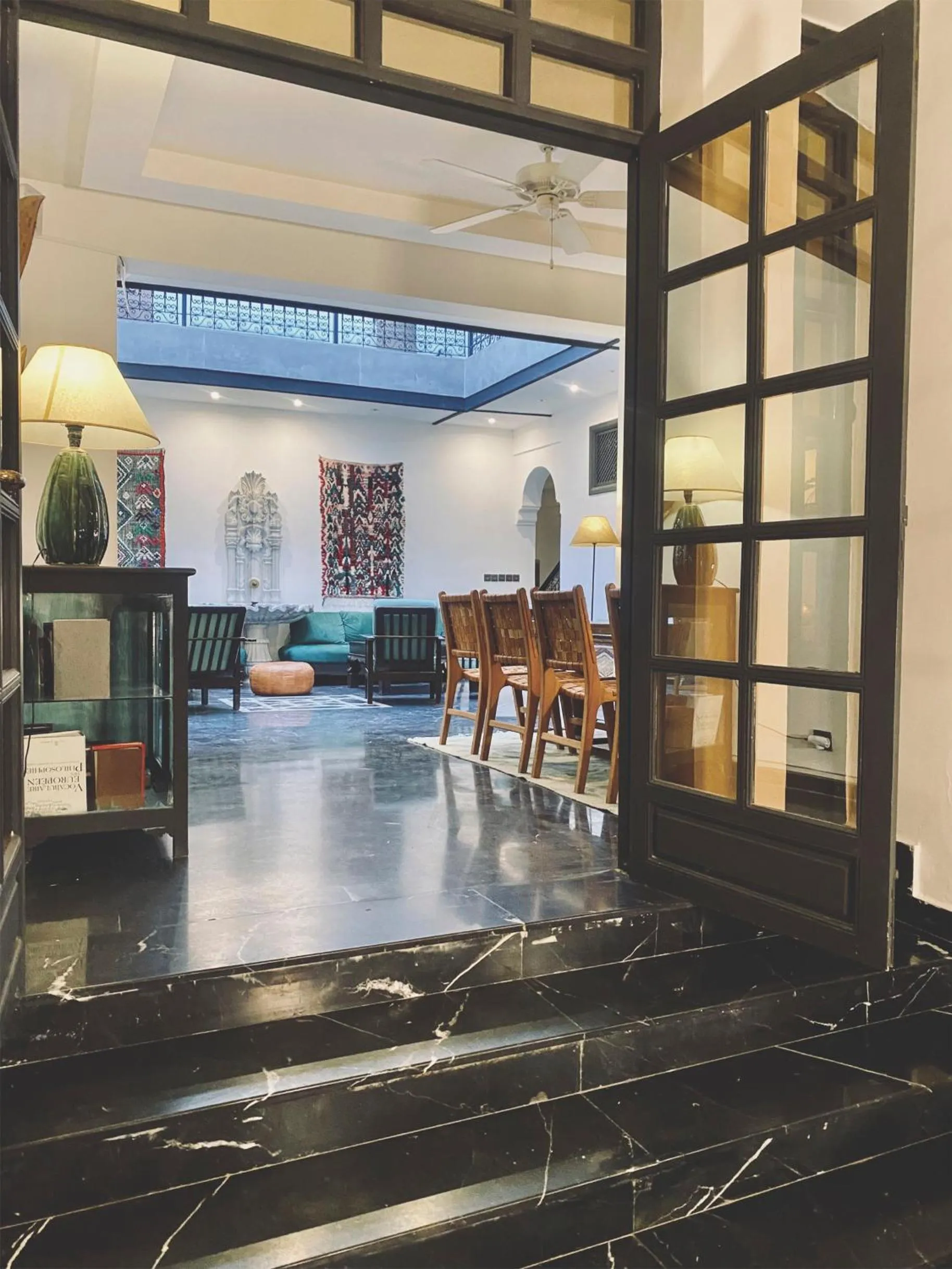 Living room in Riad Ksar Saad & Spa