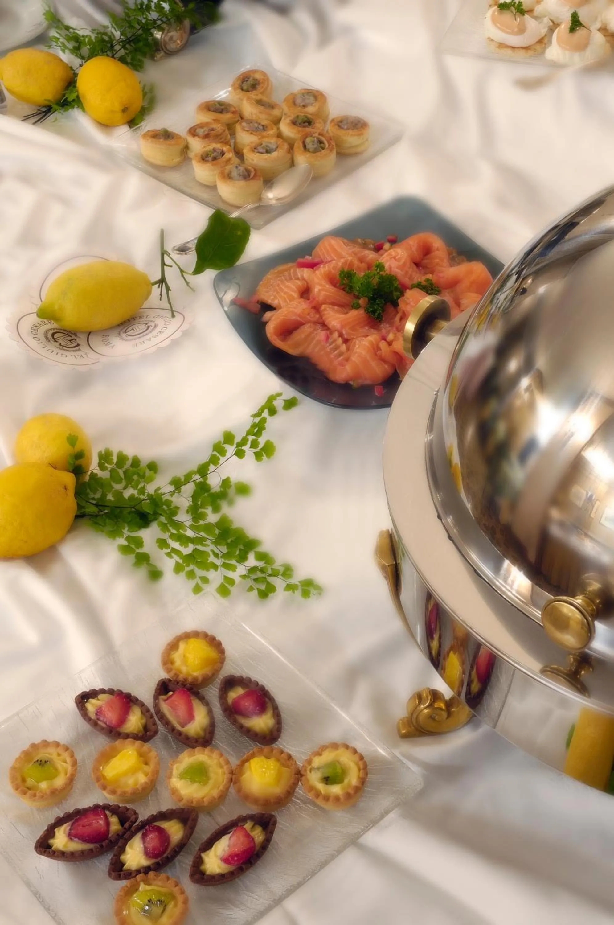 American breakfast in Hotel Giulio Cesare