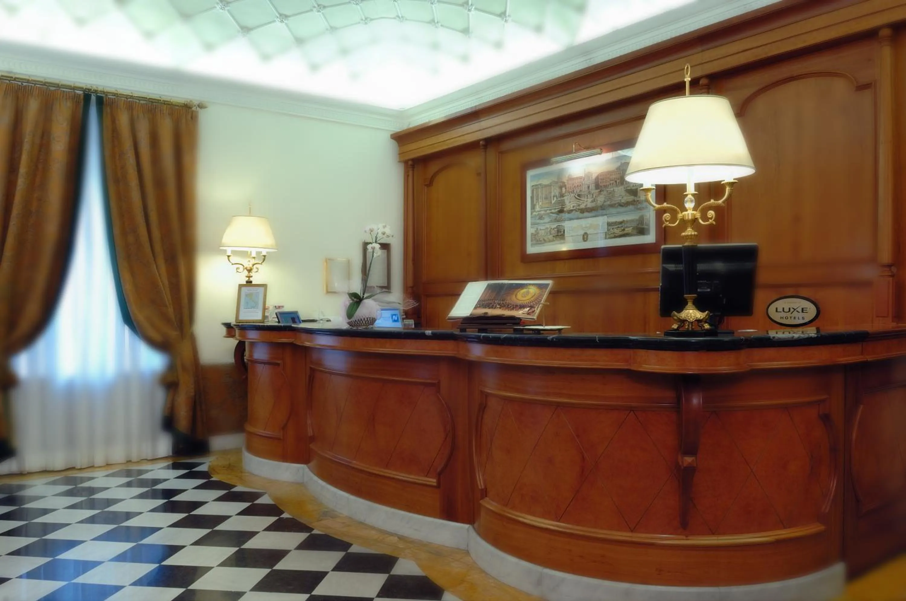 Lobby or reception, Lobby/Reception in Hotel Giulio Cesare