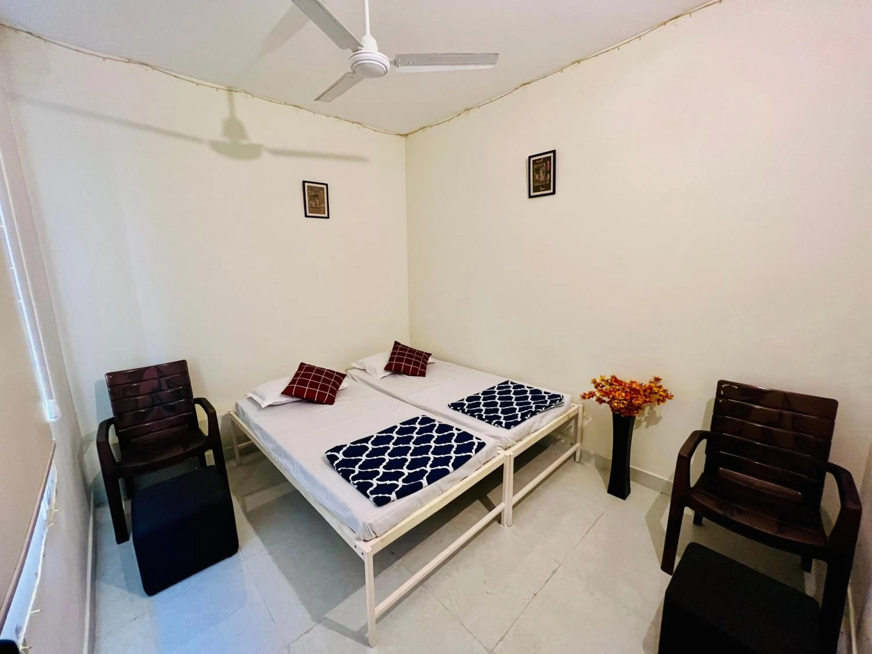 Bed in Hostel ivory