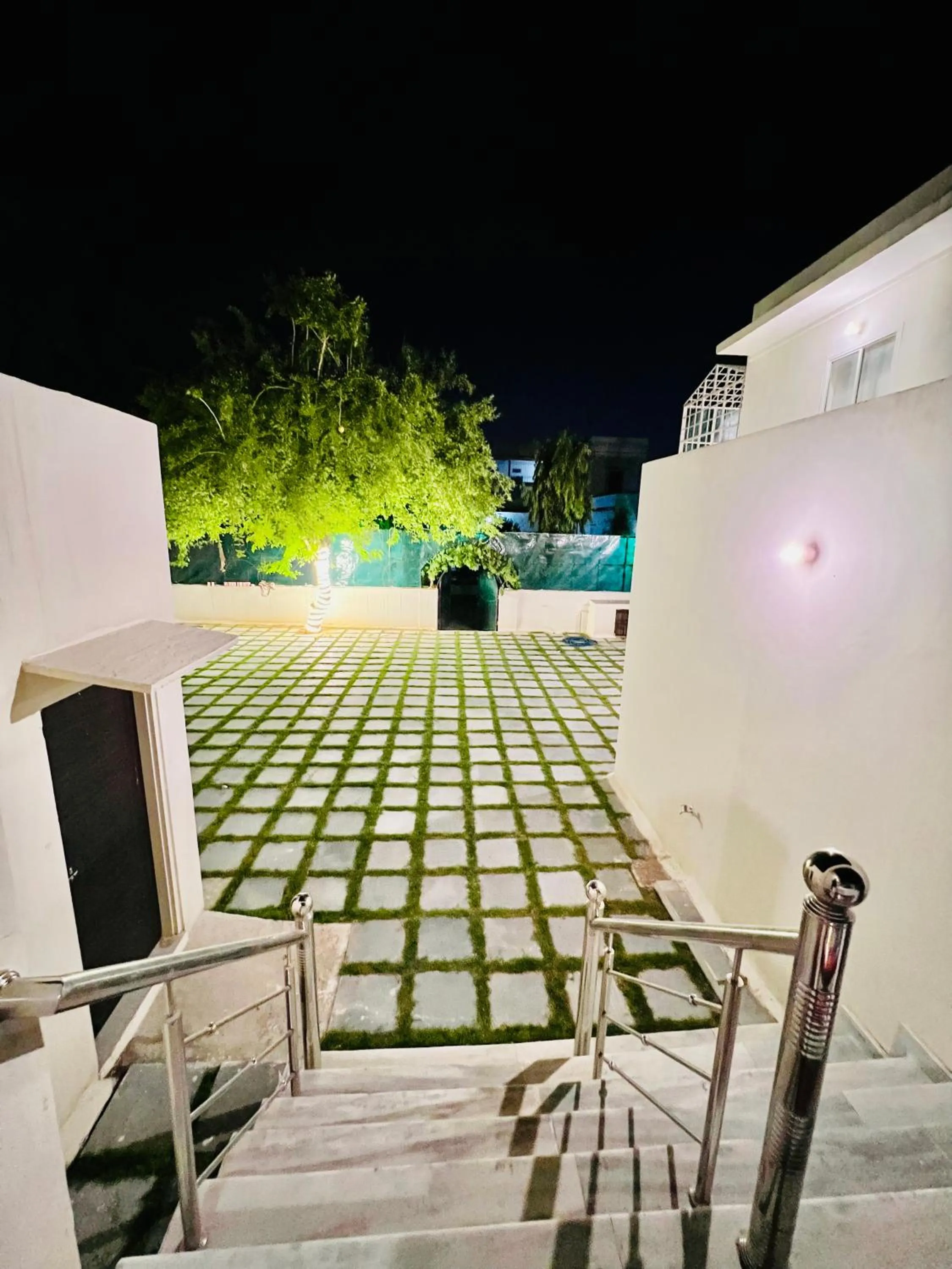 Patio in Hostel ivory