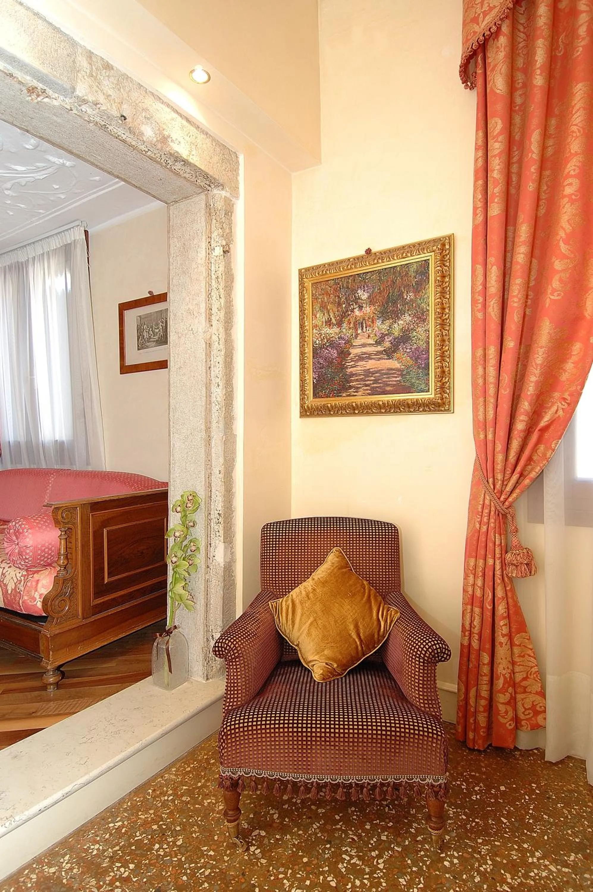 Decorative detail in Palazzo Odoni