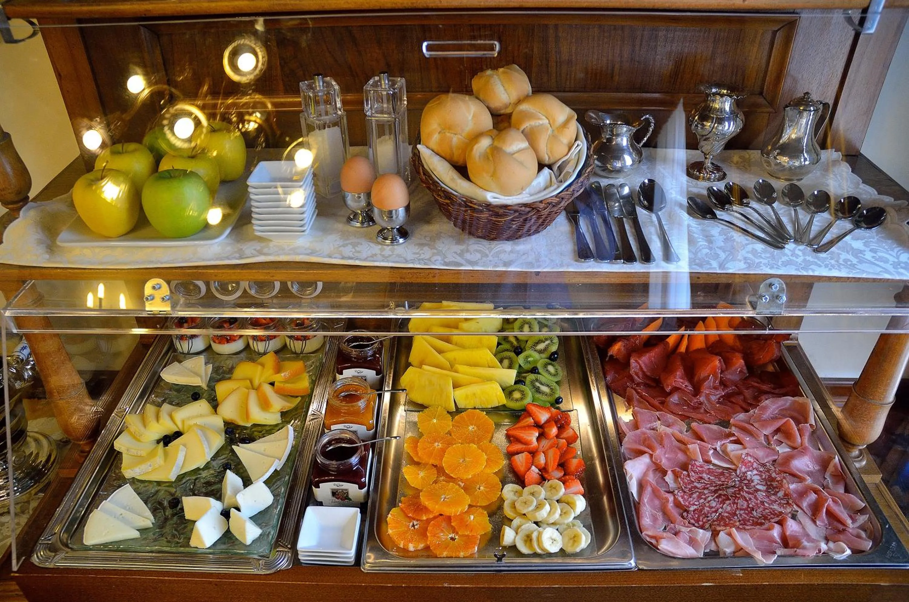 Food close-up in Palazzo Odoni