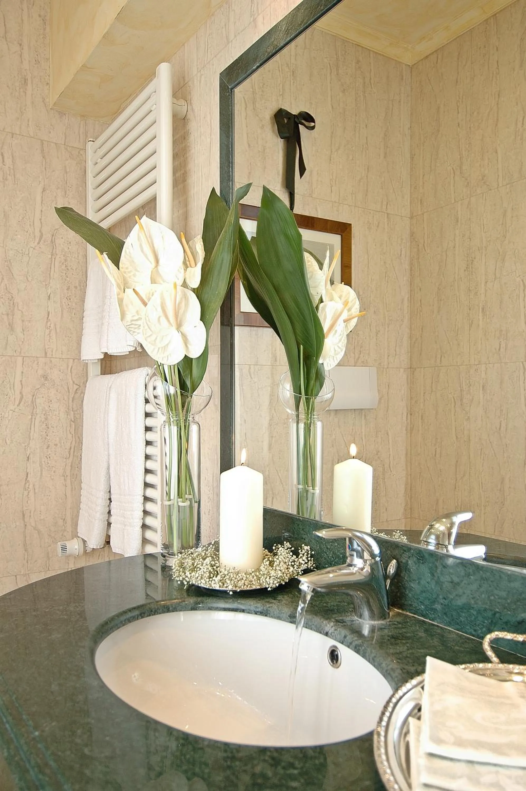 Bathroom in Palazzo Odoni