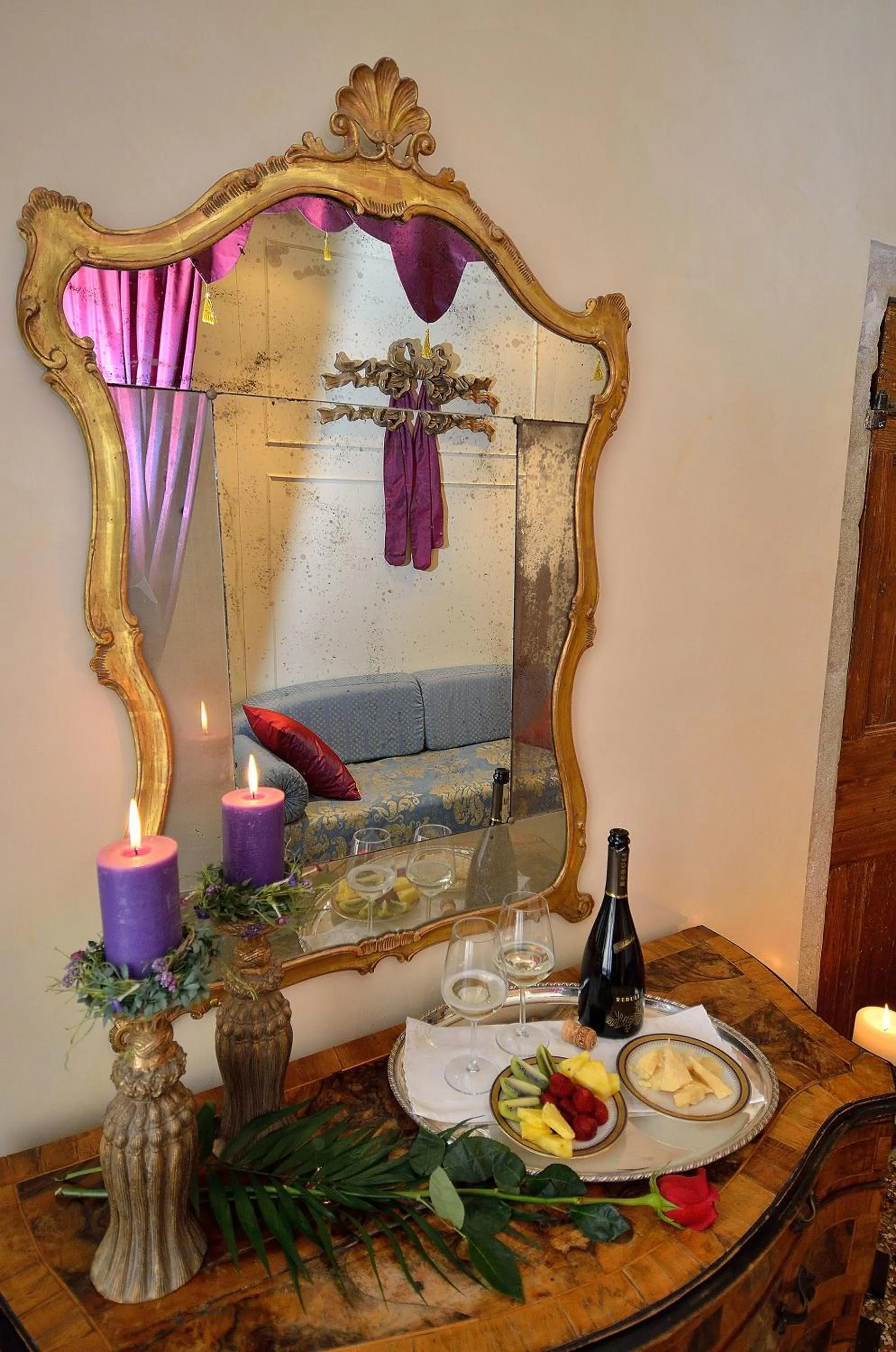 Decorative detail in Palazzo Odoni