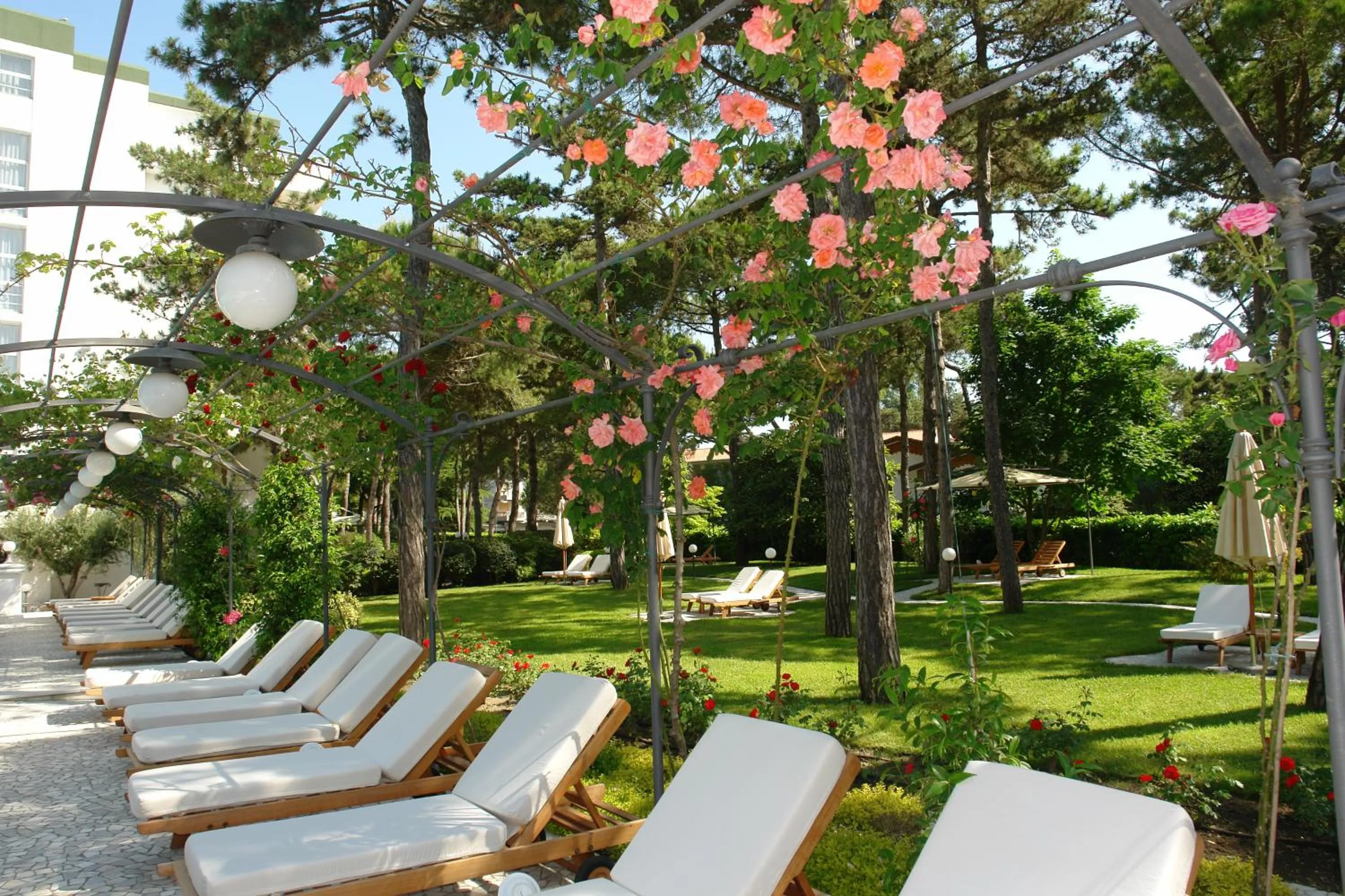 Garden in Hotel Greif