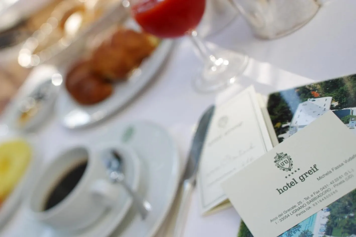 Breakfast in Hotel Greif