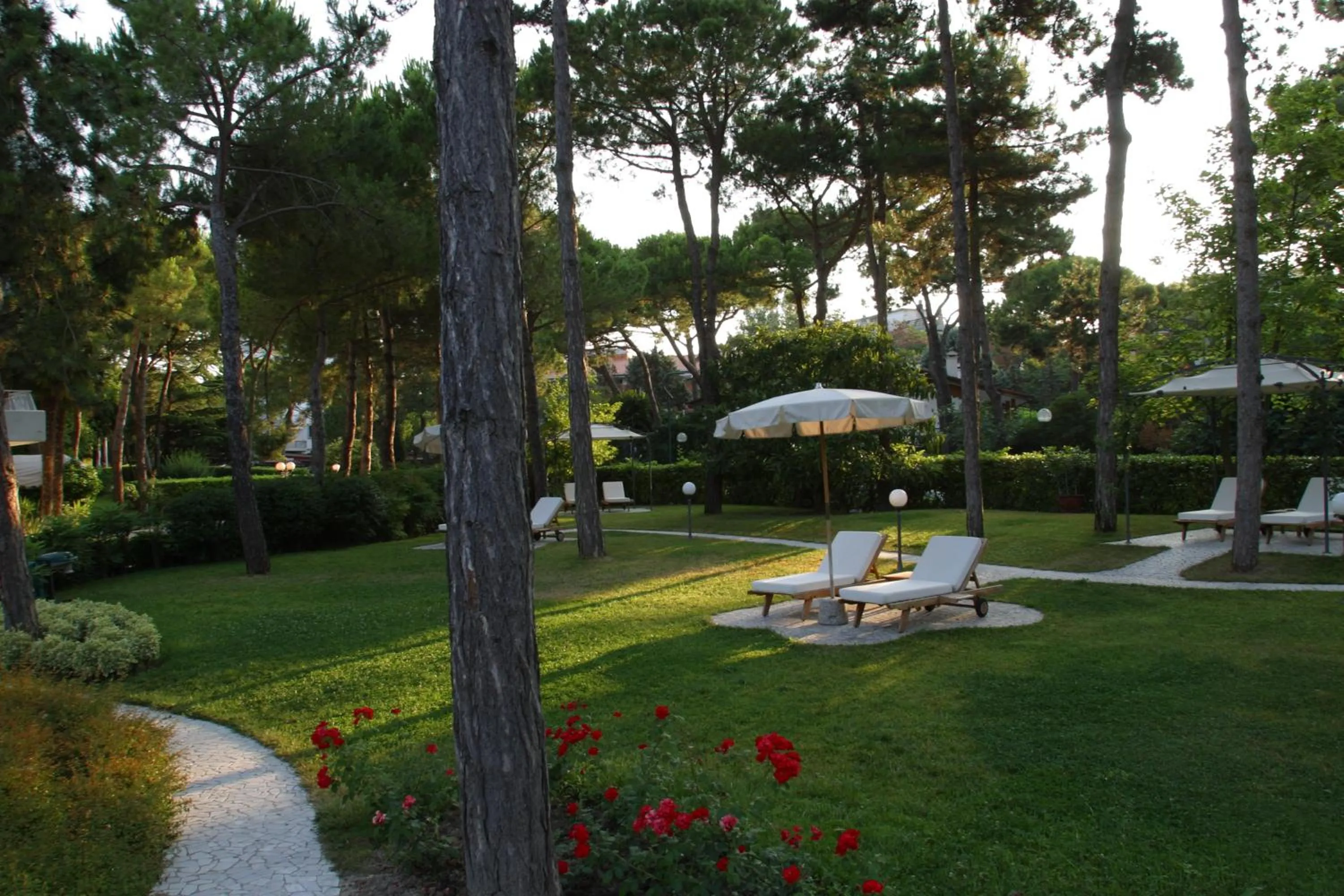Garden in Hotel Greif
