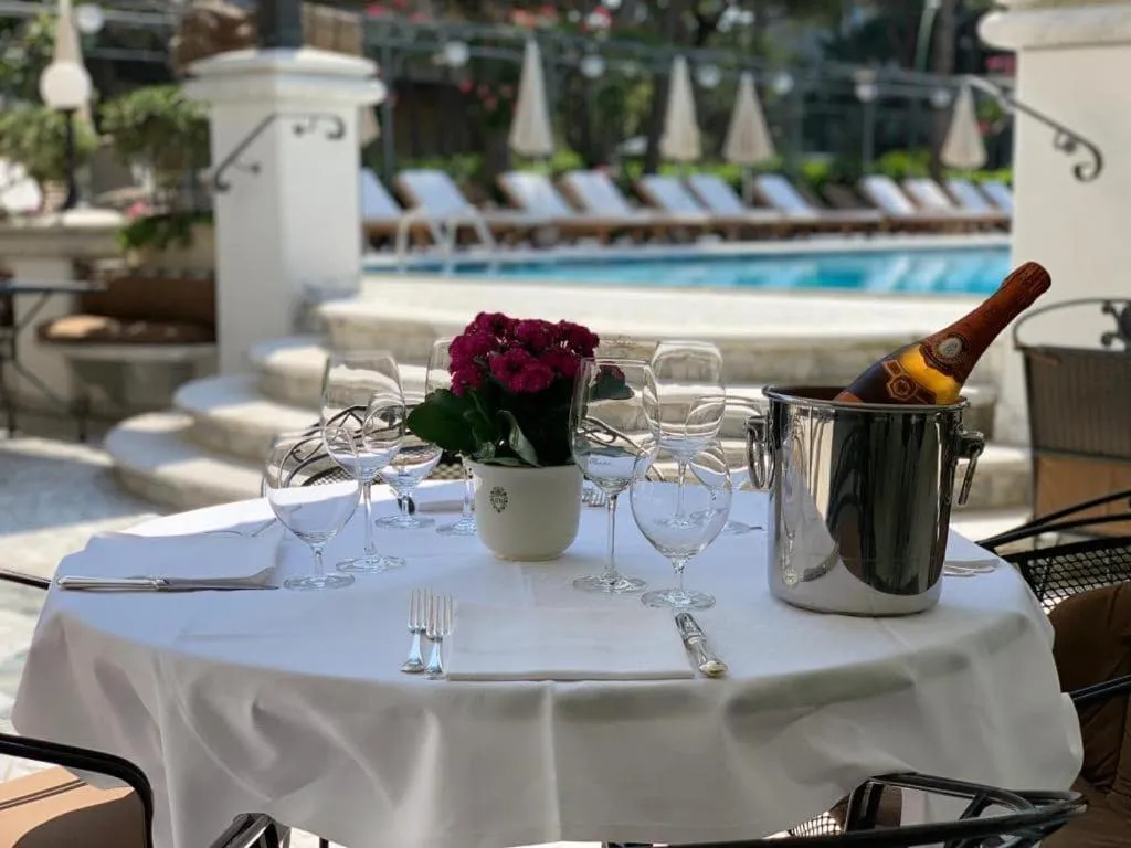 Restaurant/places to eat in Hotel Greif