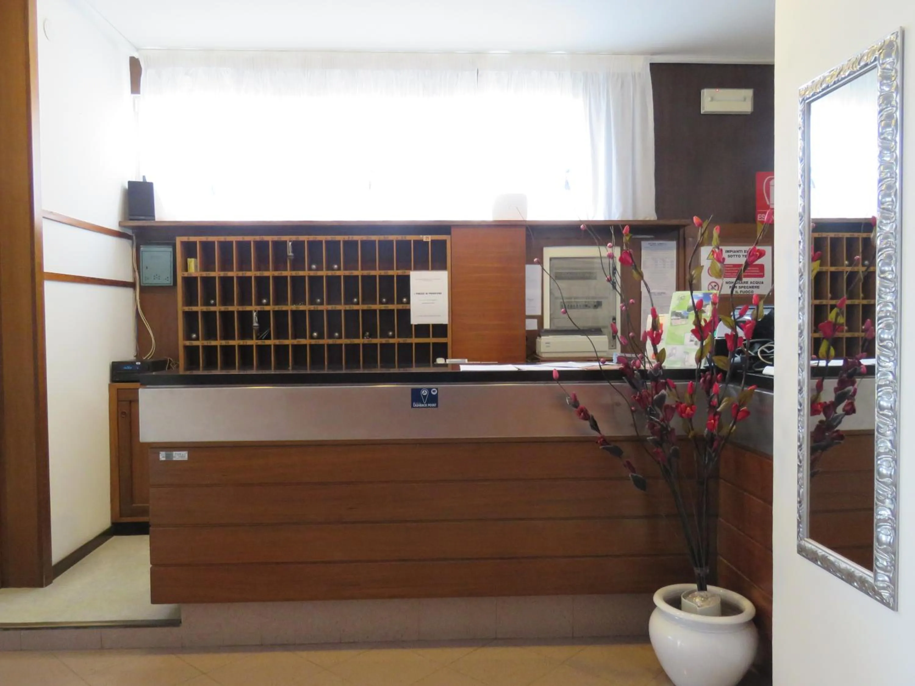 Lobby or reception in Hotel Ambra