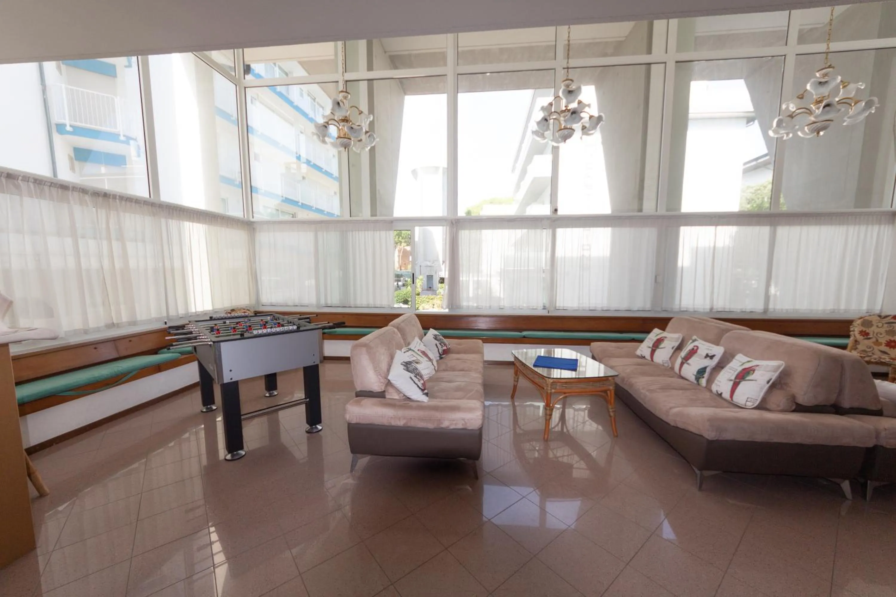 Lobby or reception in Hotel Ambra