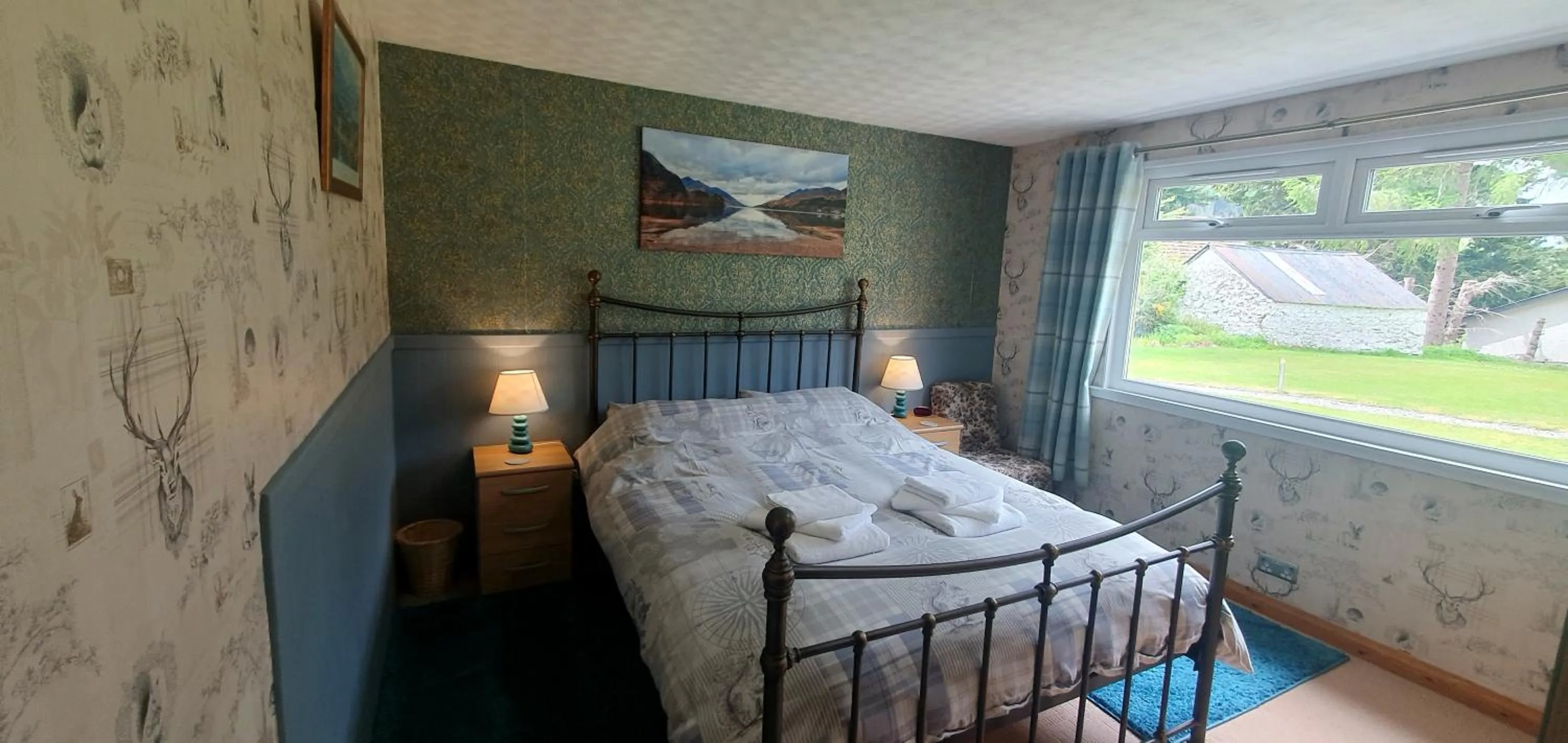 Bed in Torcroft Lodges