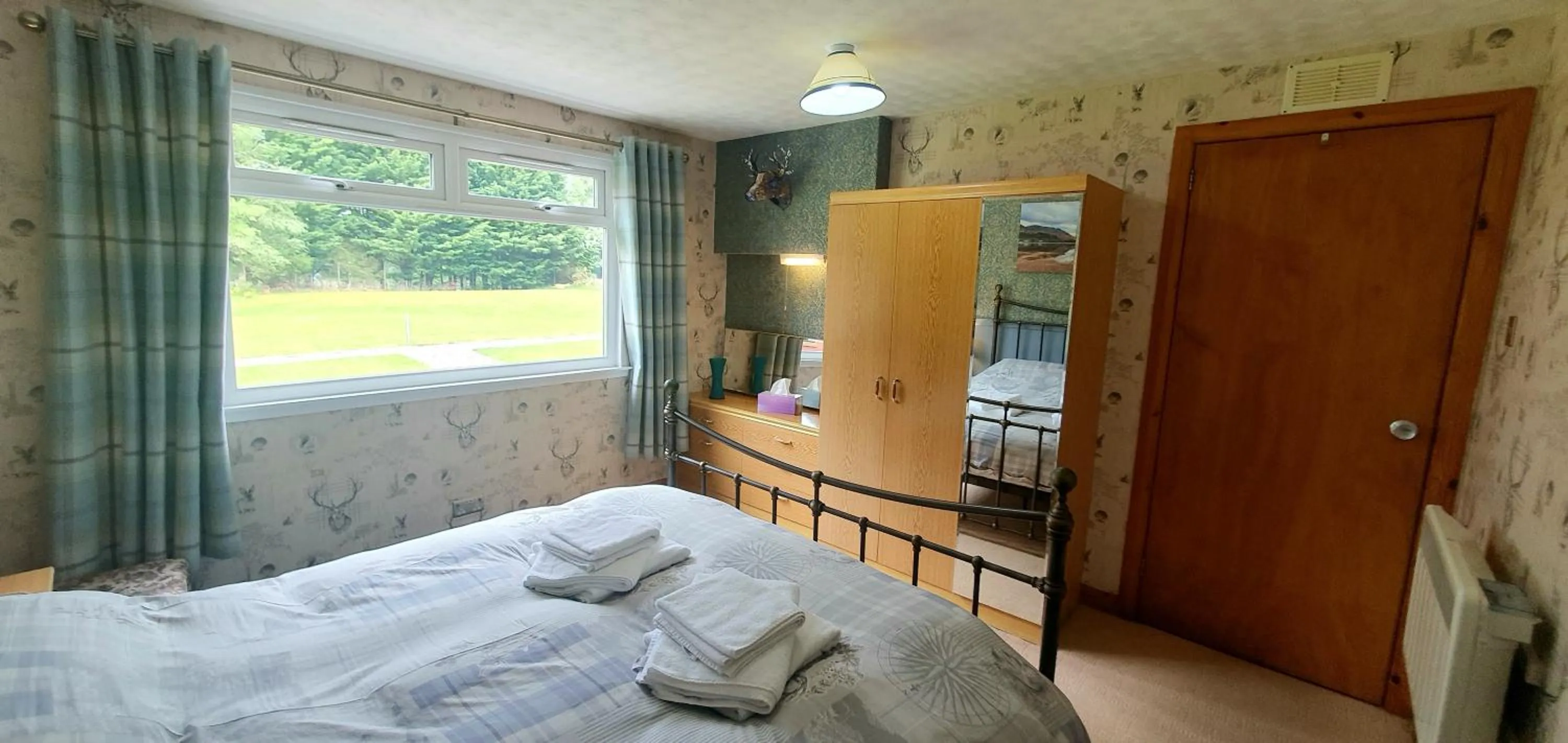 Bed in Torcroft Lodges