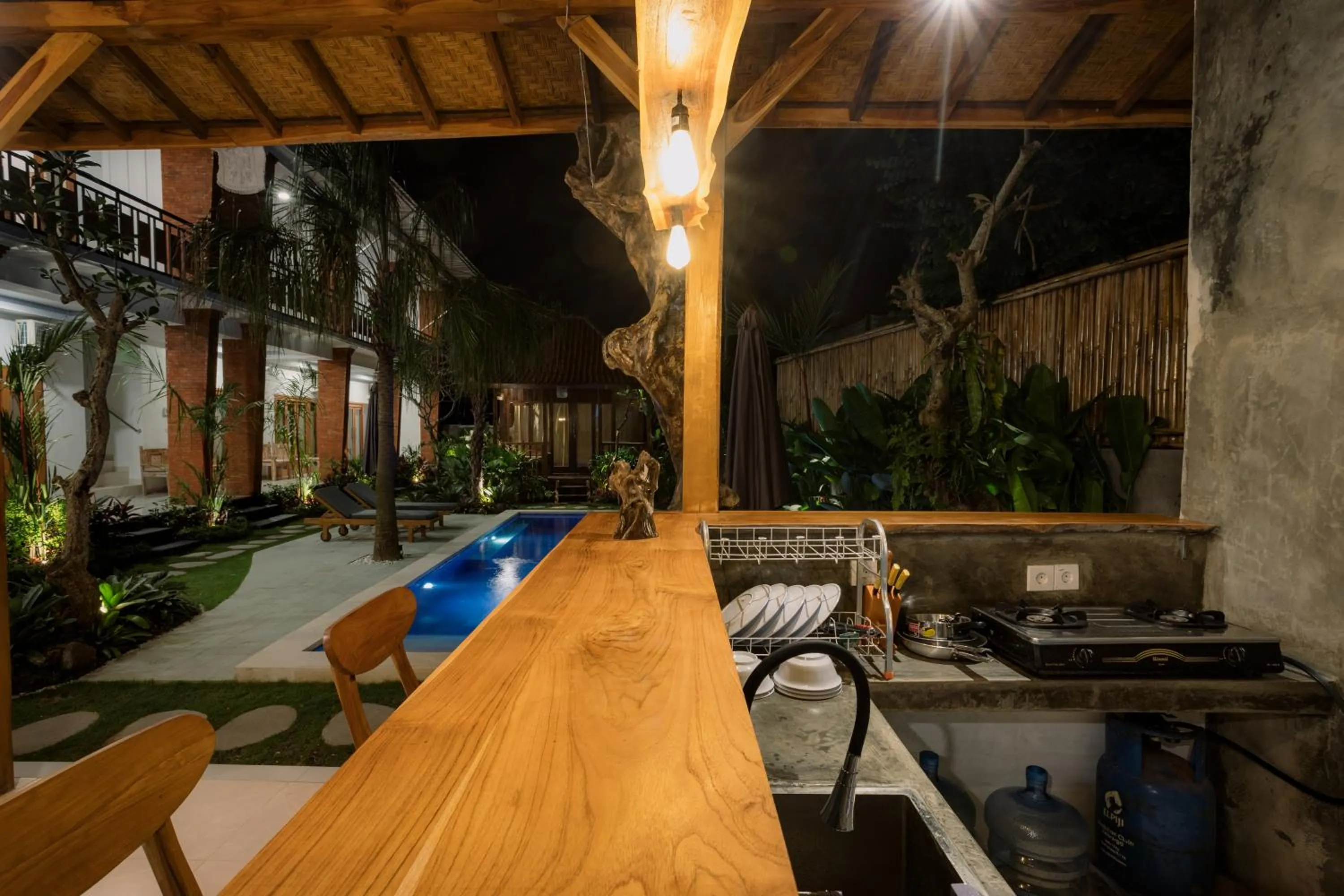 kitchen in Mag Canggu Bali By Hospitality Bali