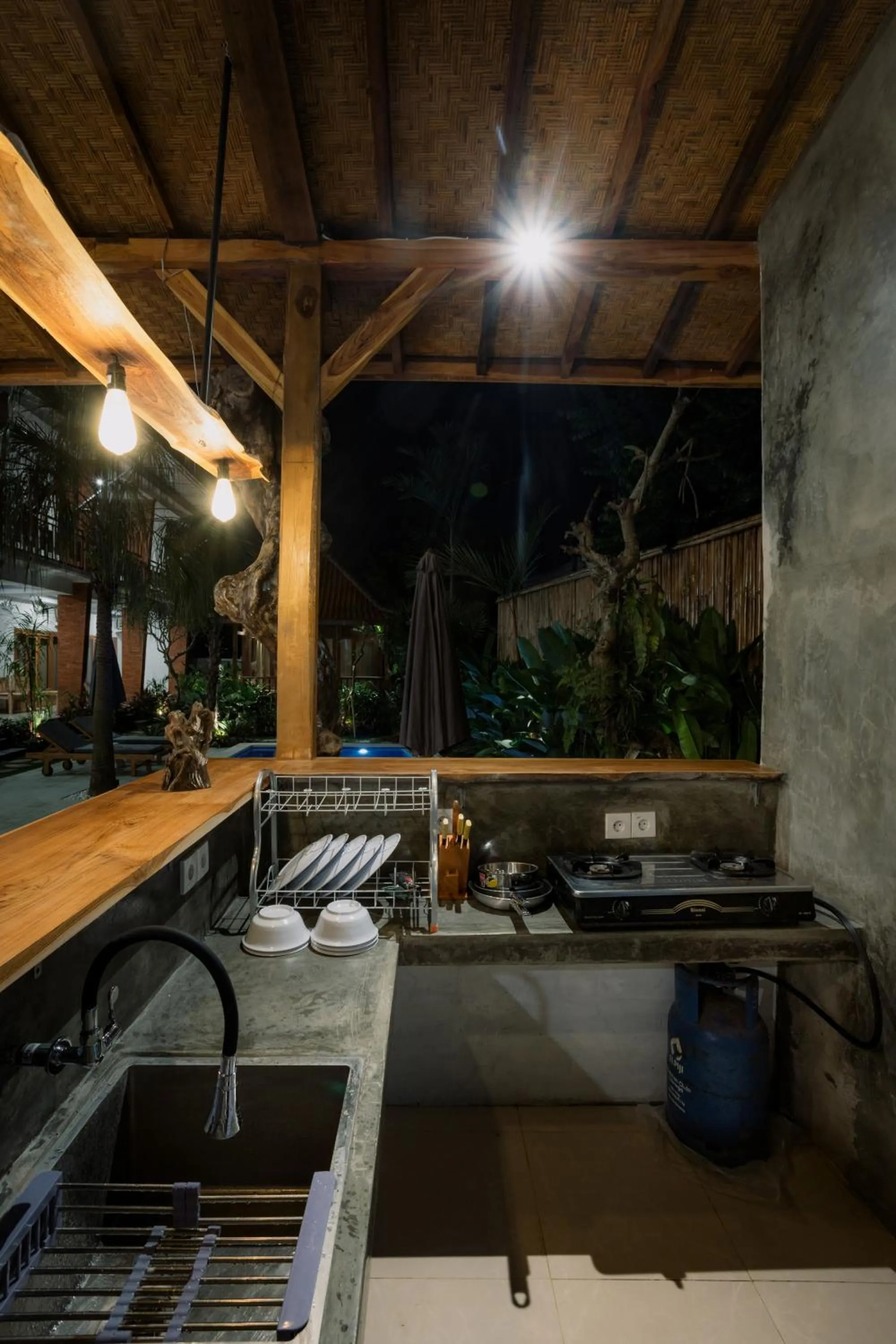 kitchen in Mag Canggu Bali By Hospitality Bali