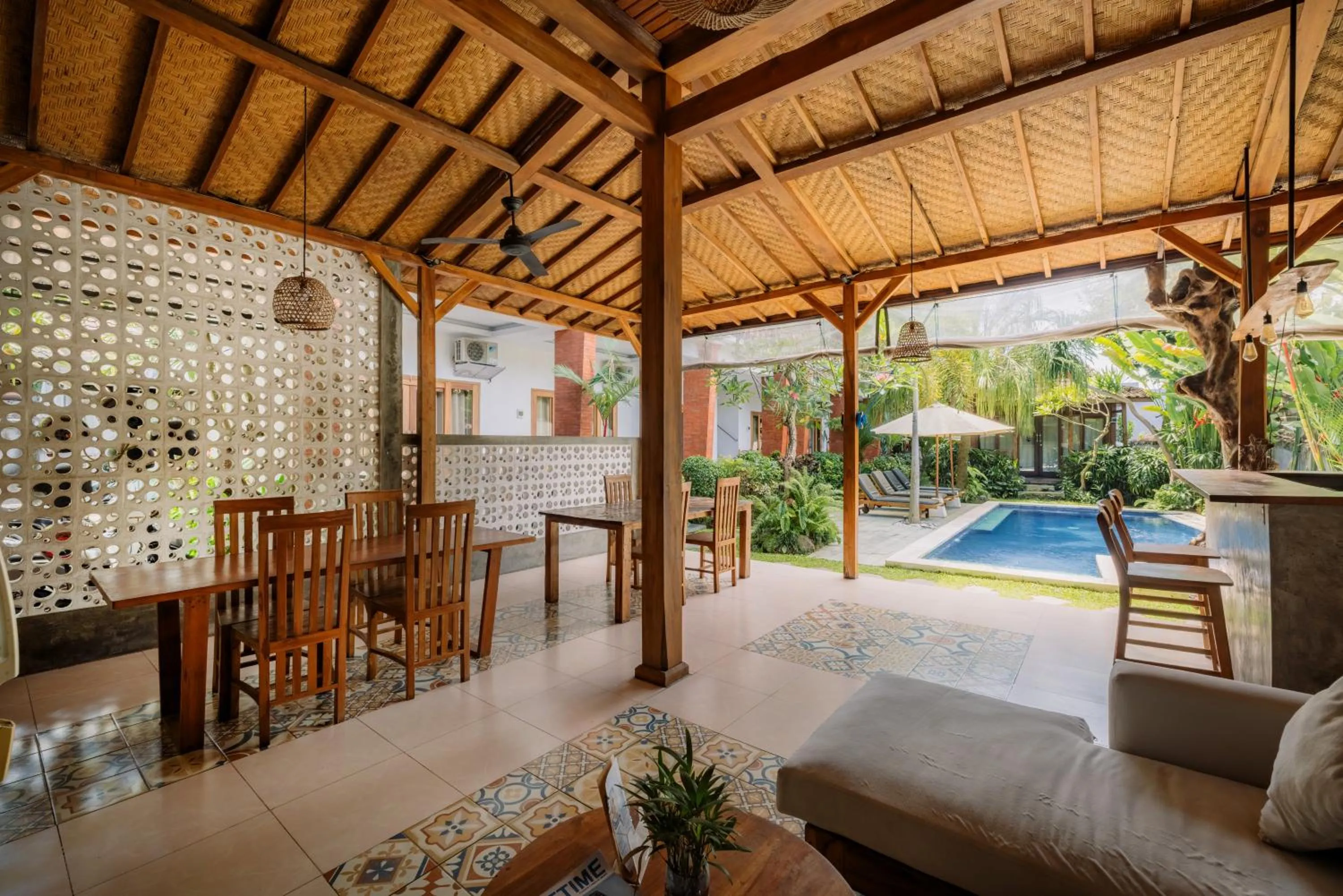 Living room in Mag Canggu Bali By Hospitality Bali