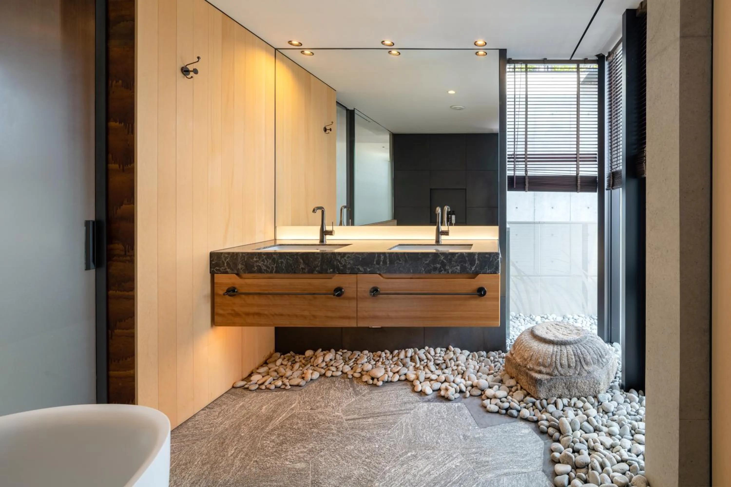 Bathroom in Genji Kyoto, a Member of Design Hotels
