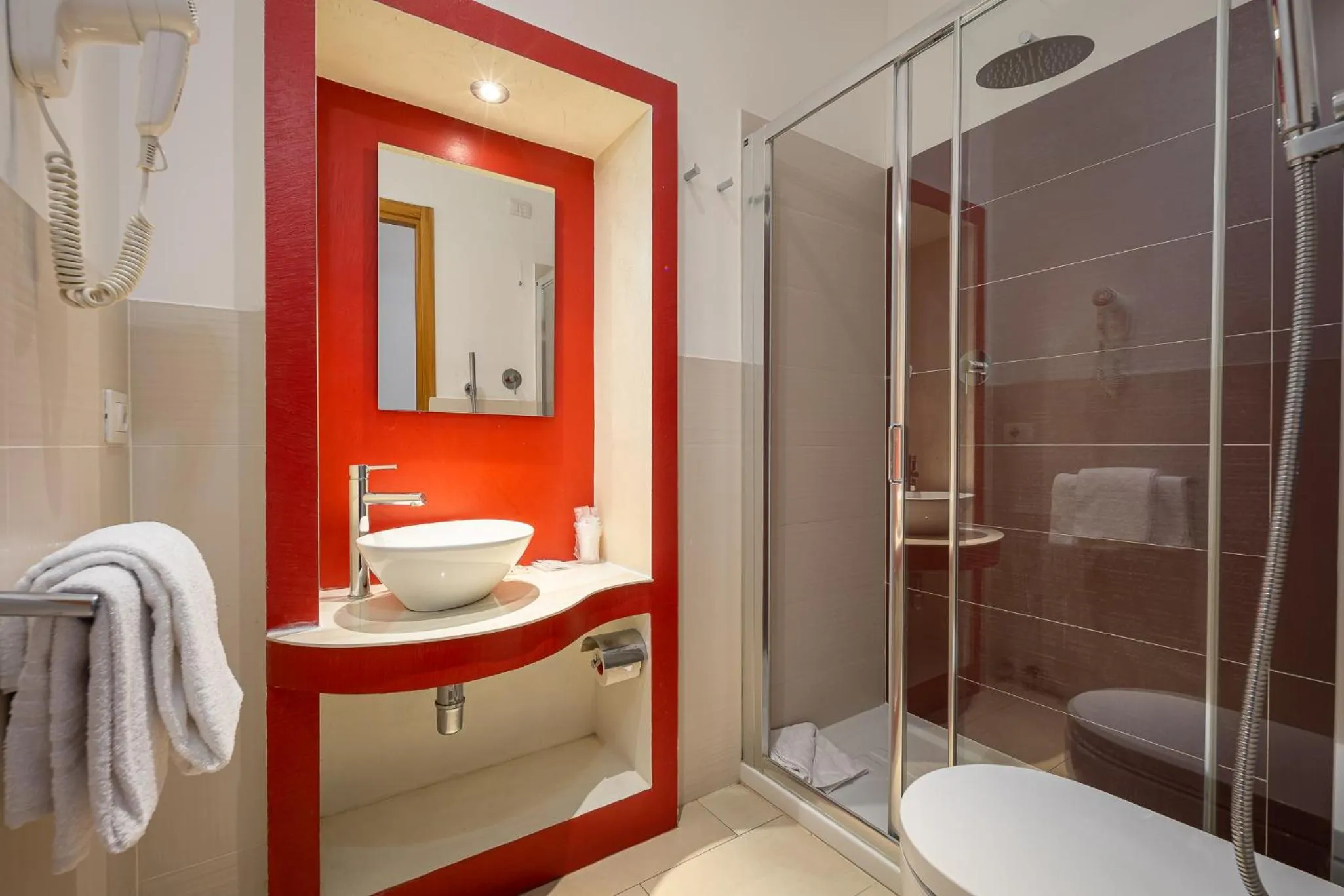 Bathroom in Astrid Hotel