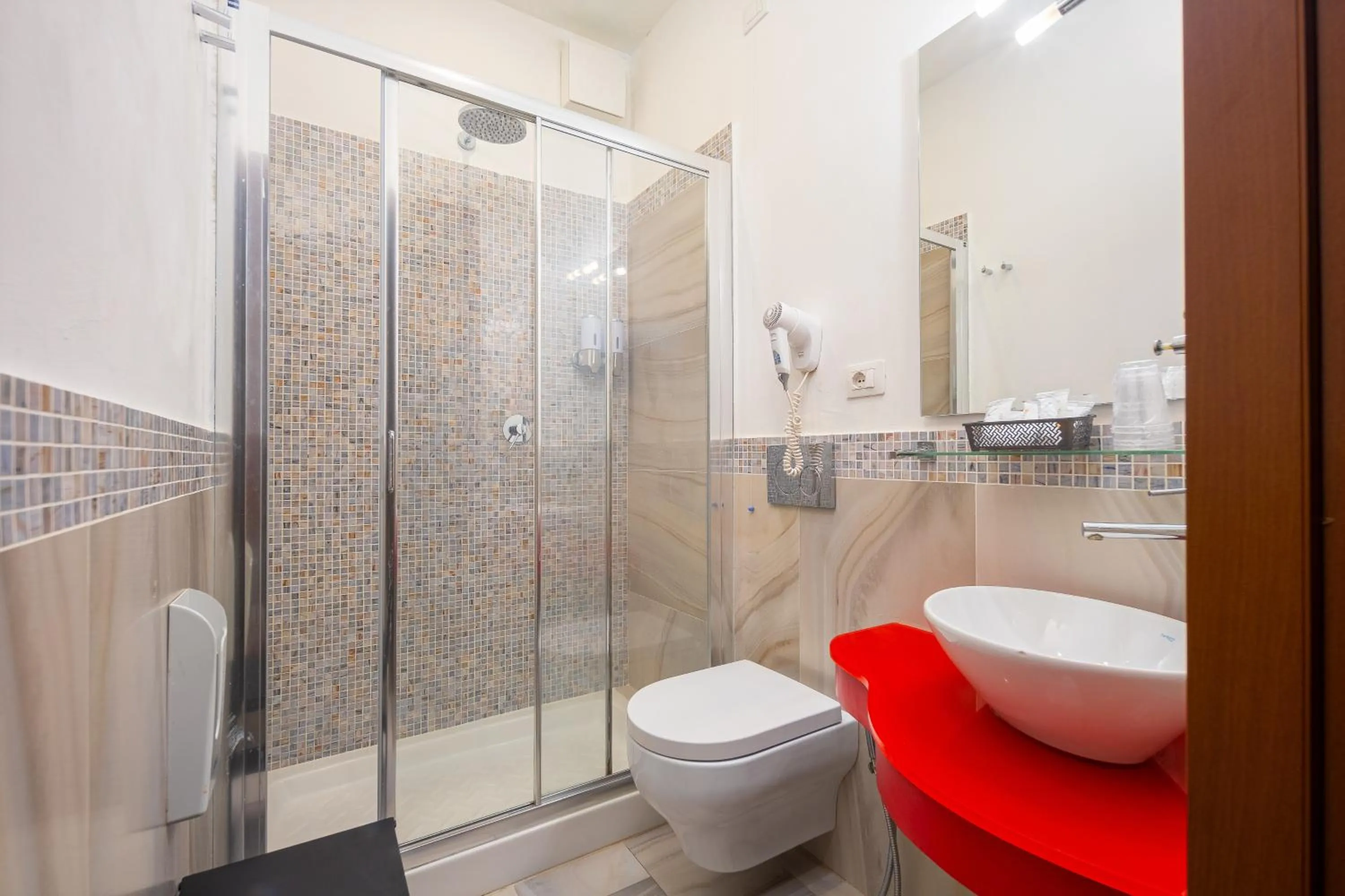 Bathroom in Astrid Hotel