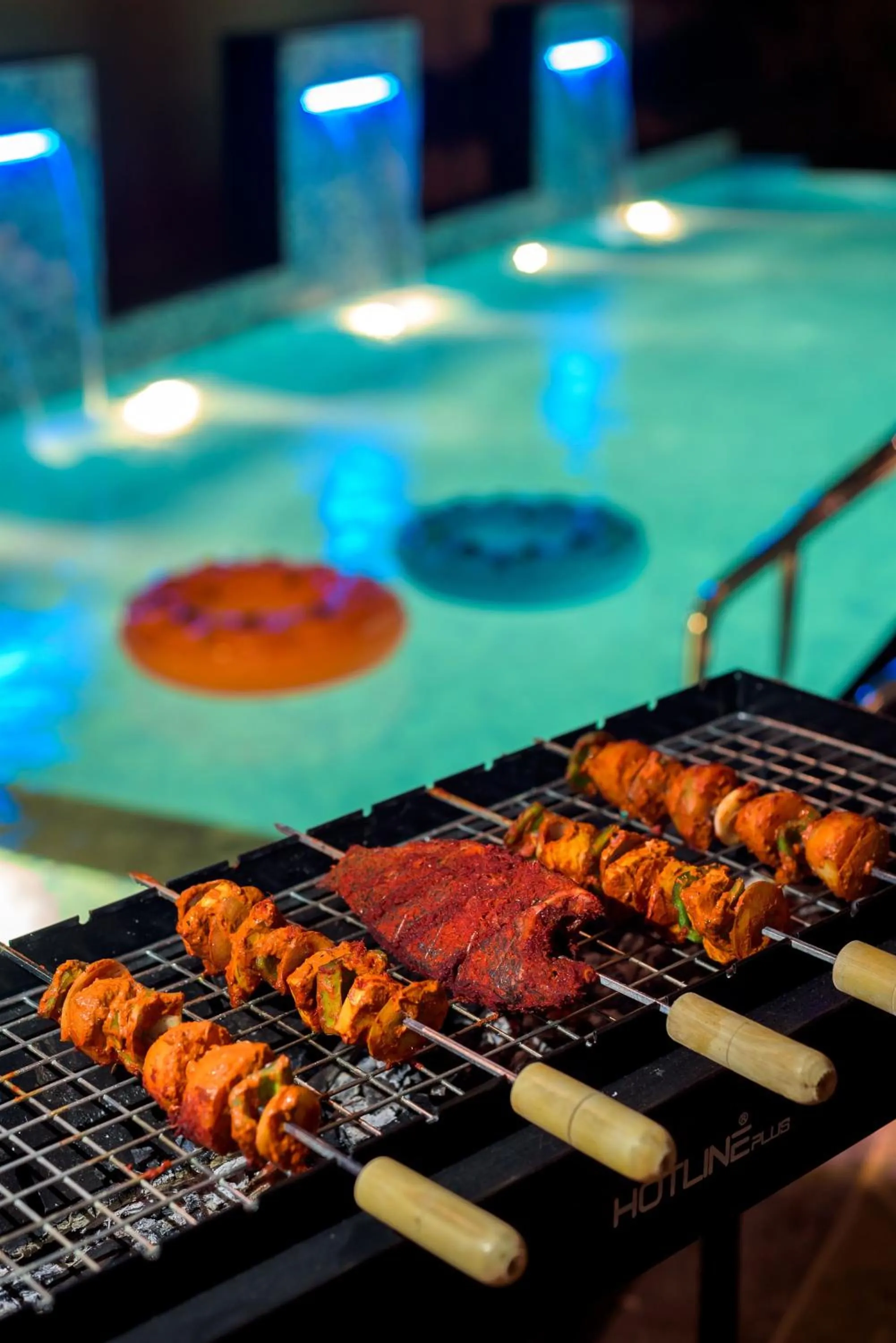 Night in SaffronStays Eden - 3BR vineyard-side pool villa with jacuzzi, farm dining, stargazing deck & lawns for celebrations