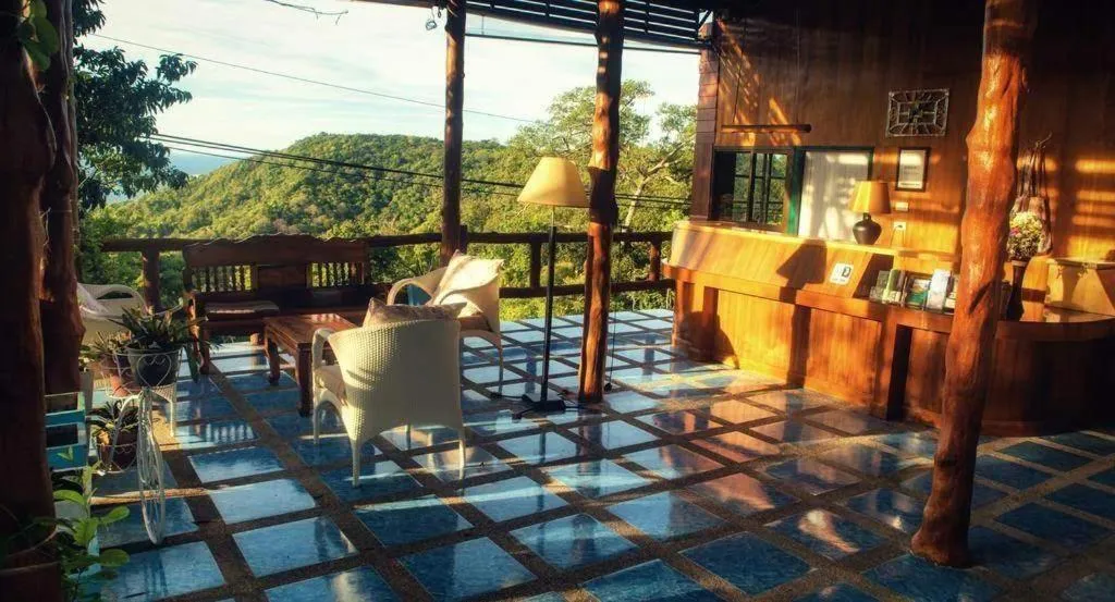 Balcony/Terrace in Tree House Bungalows Koh Tao