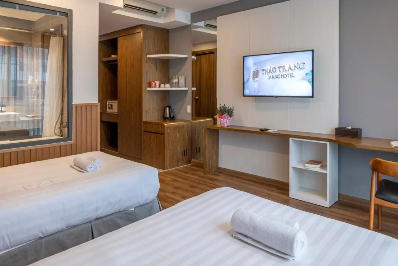 Bedroom, Bed in Thao Trang Laluxe Hotel Phu My Hung