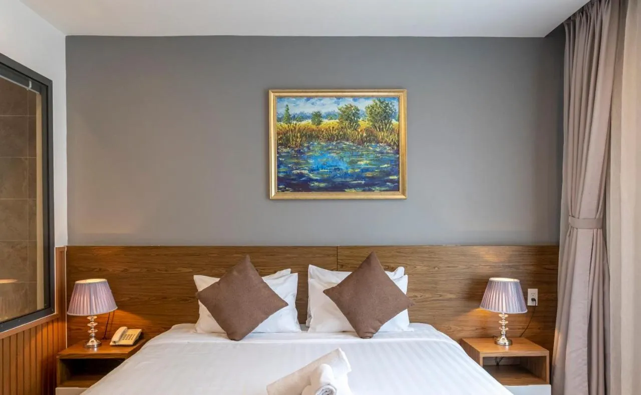 Bed in Thao Trang Laluxe Hotel Phu My Hung