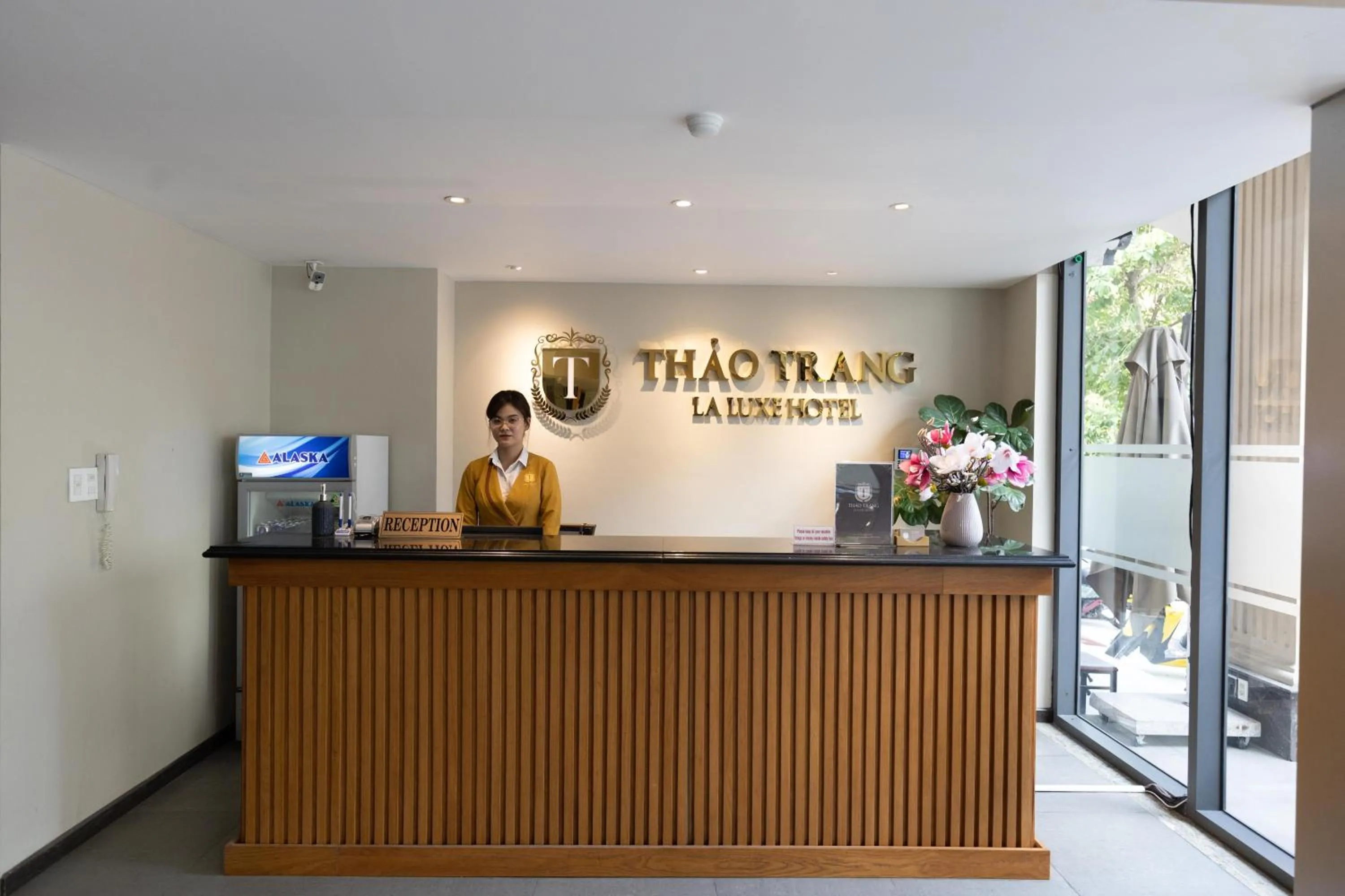 Lobby or reception in Thao Trang Laluxe Hotel Phu My Hung